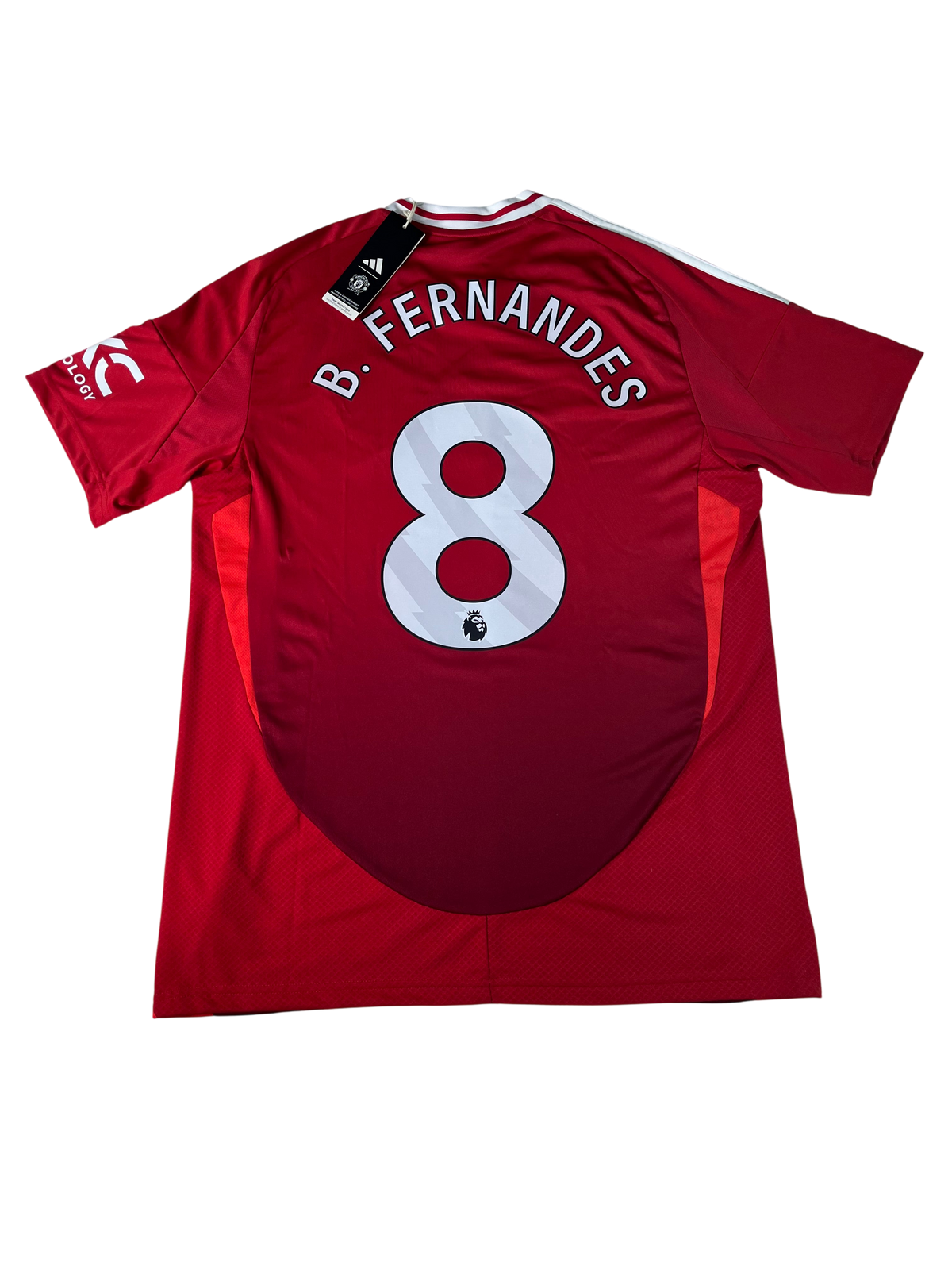 Jersey Manchester United Local 2024 2025 *C/Etiquetas* Bruno Fernandes (L)
