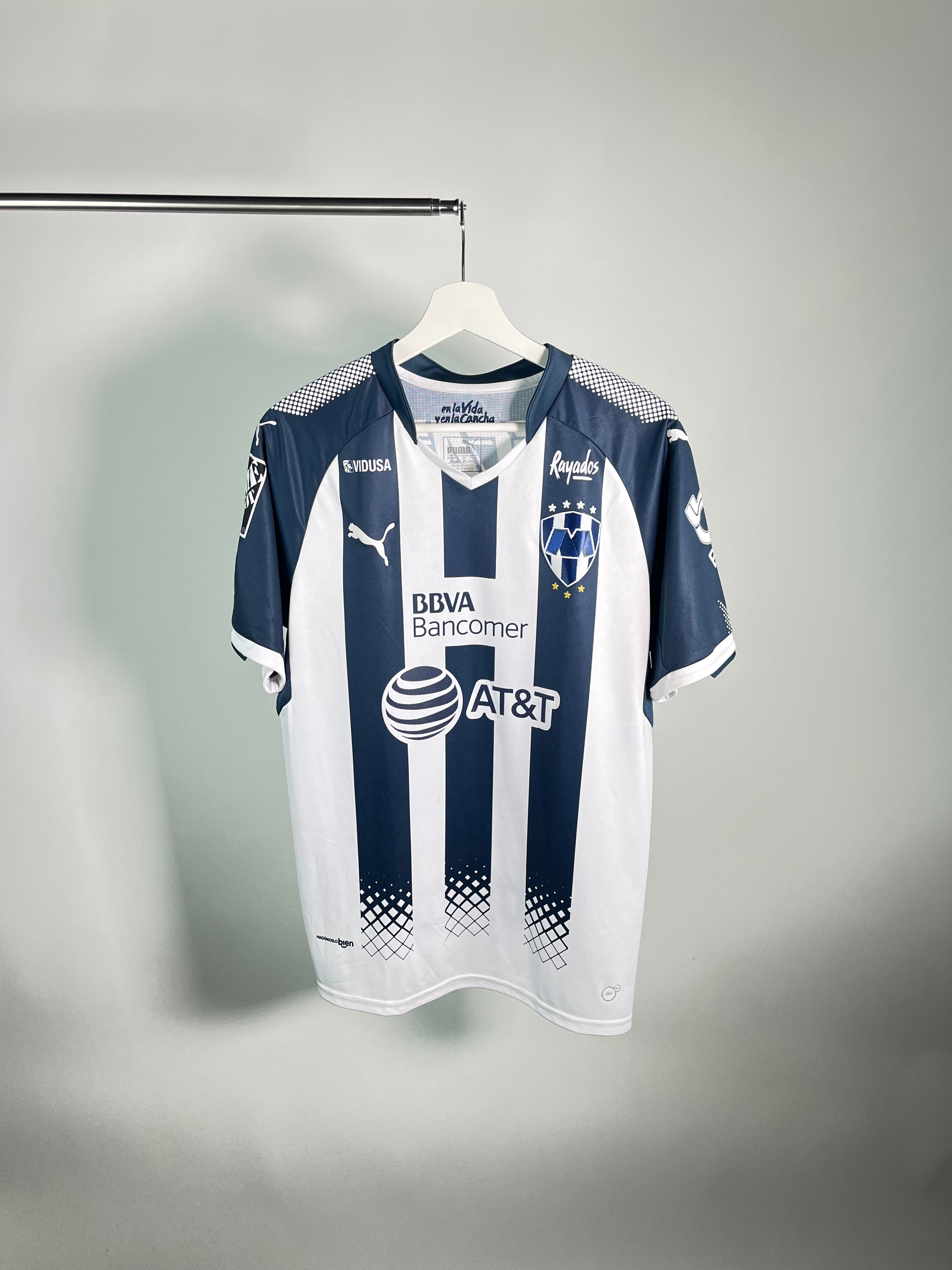 Jersey Rayados Monterrey Local 2017 2018 Utilería Rodolfo Pizarro (M)