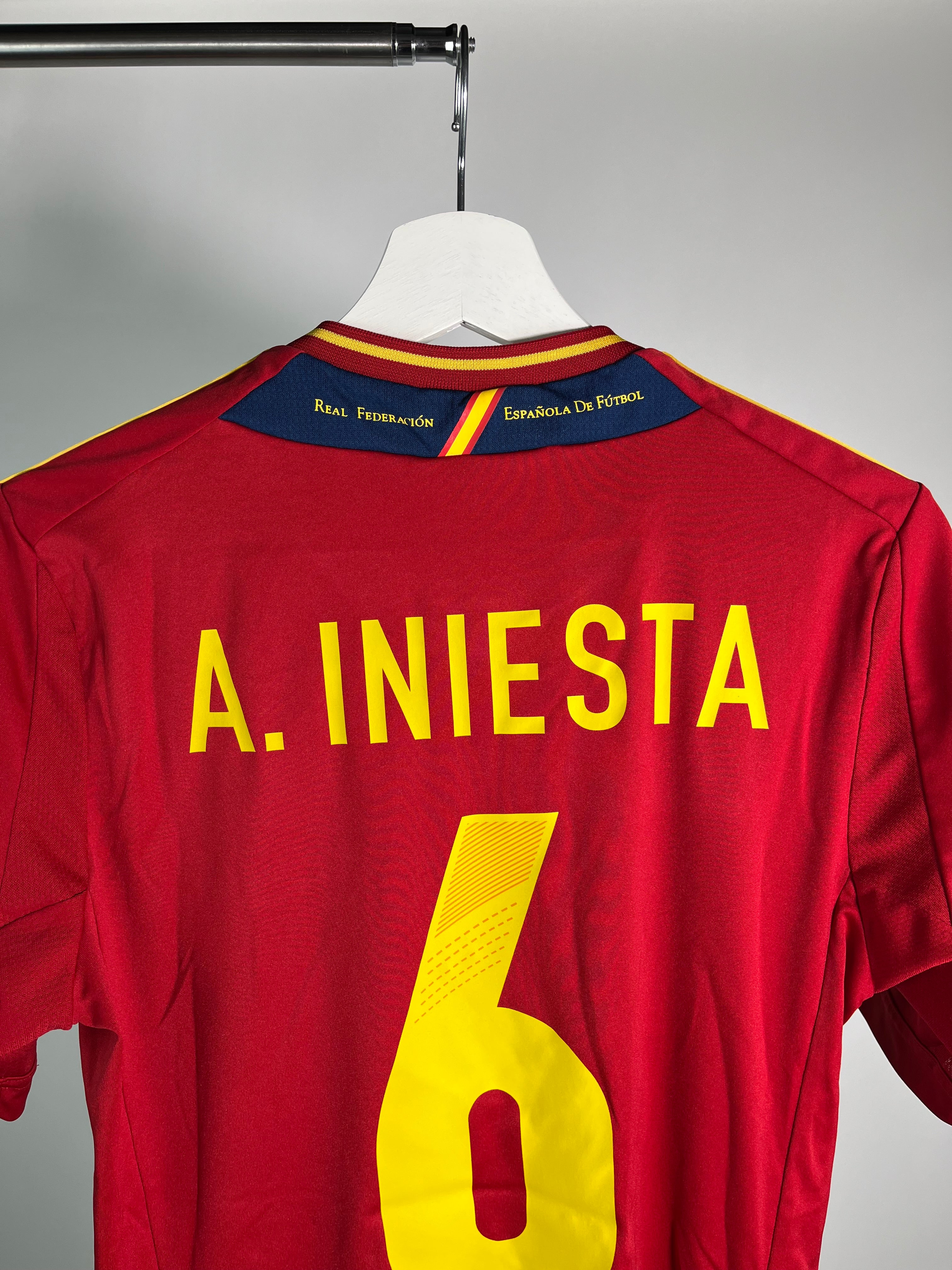 Jersey España Local 2012 2013 Andrés Iniesta (M)