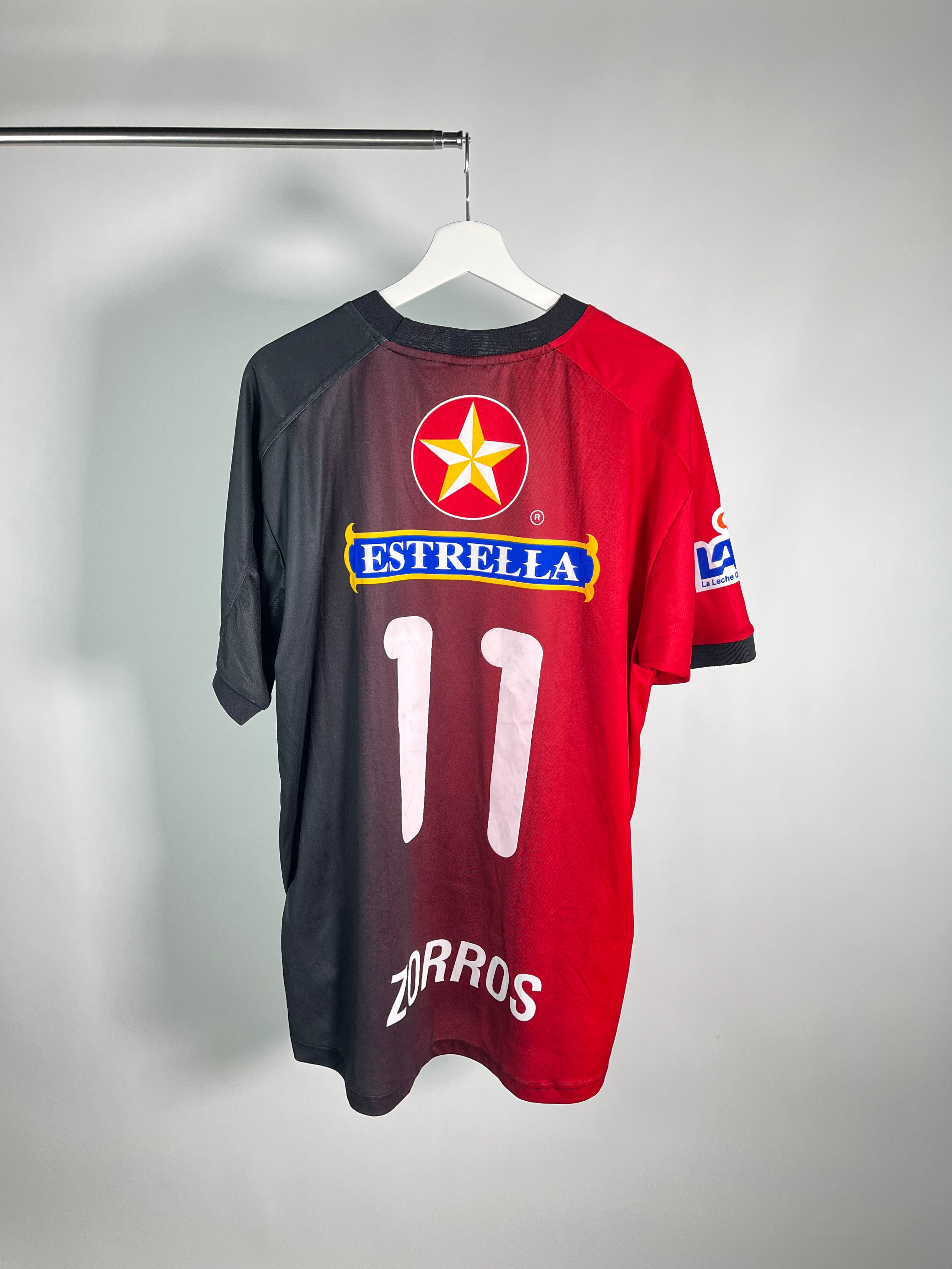 Jersey Atlas Local 2001 2002 Match Worn Autografiado Daniel Osorno (L)