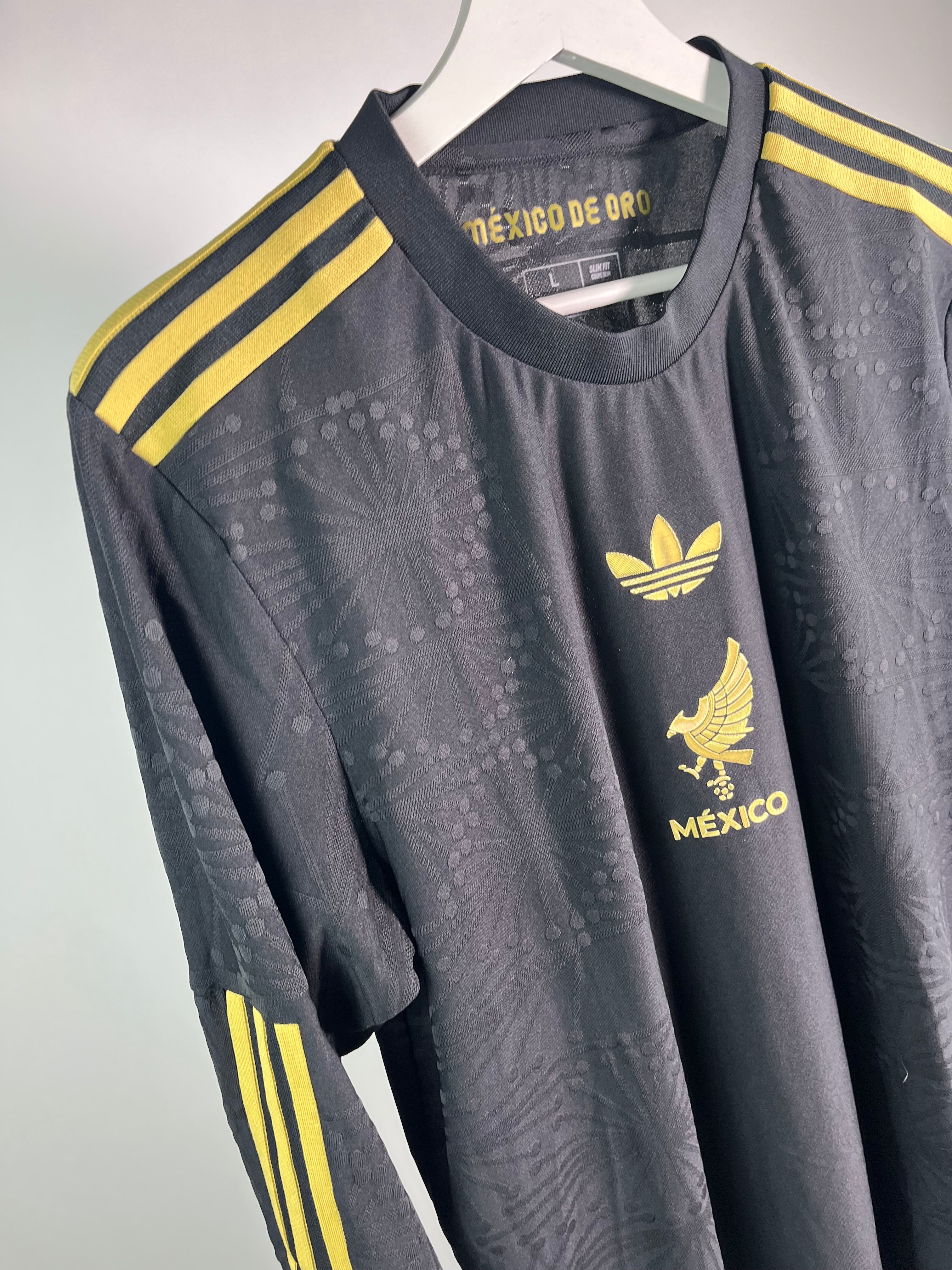 Jersey México Tercera 2025 Manga Larga Versión Jugador (L)