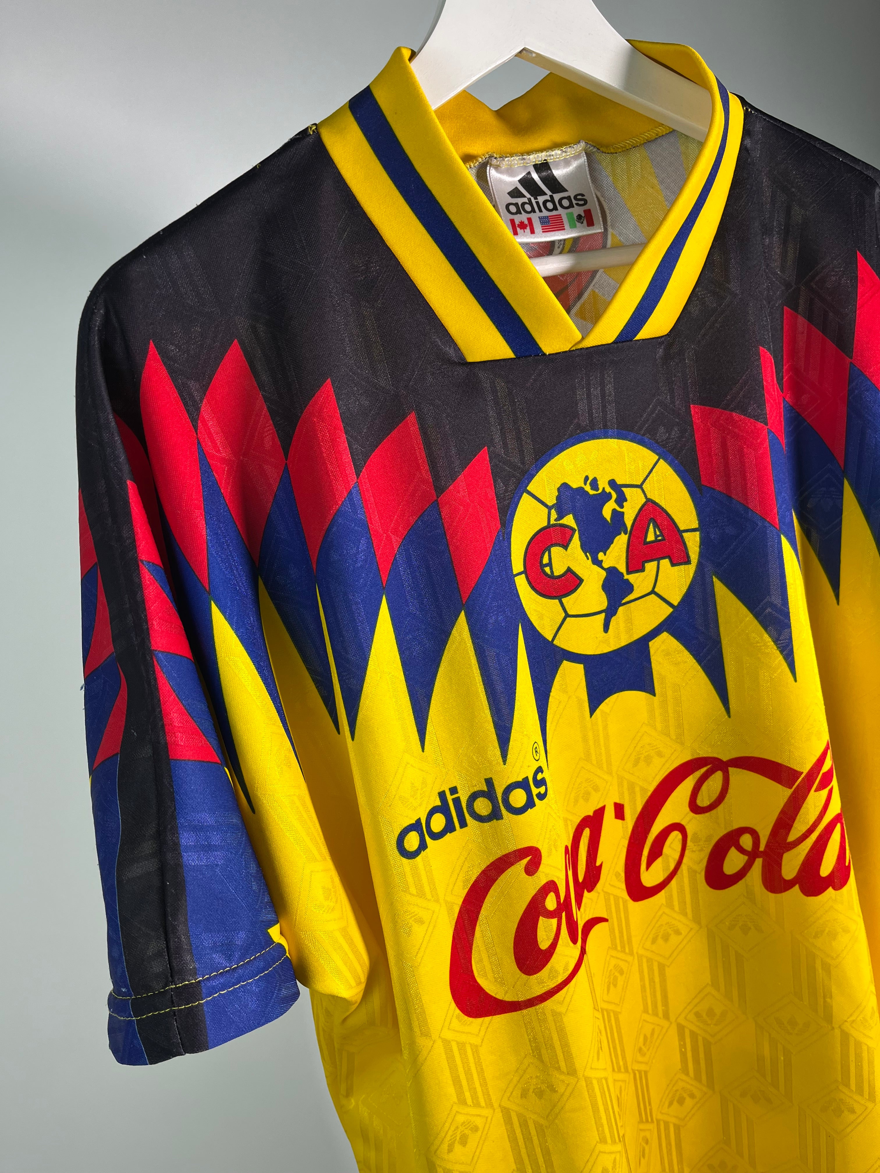 Jersey Club América Local 1995 1996 Cuauhtémoc Blanco (L)