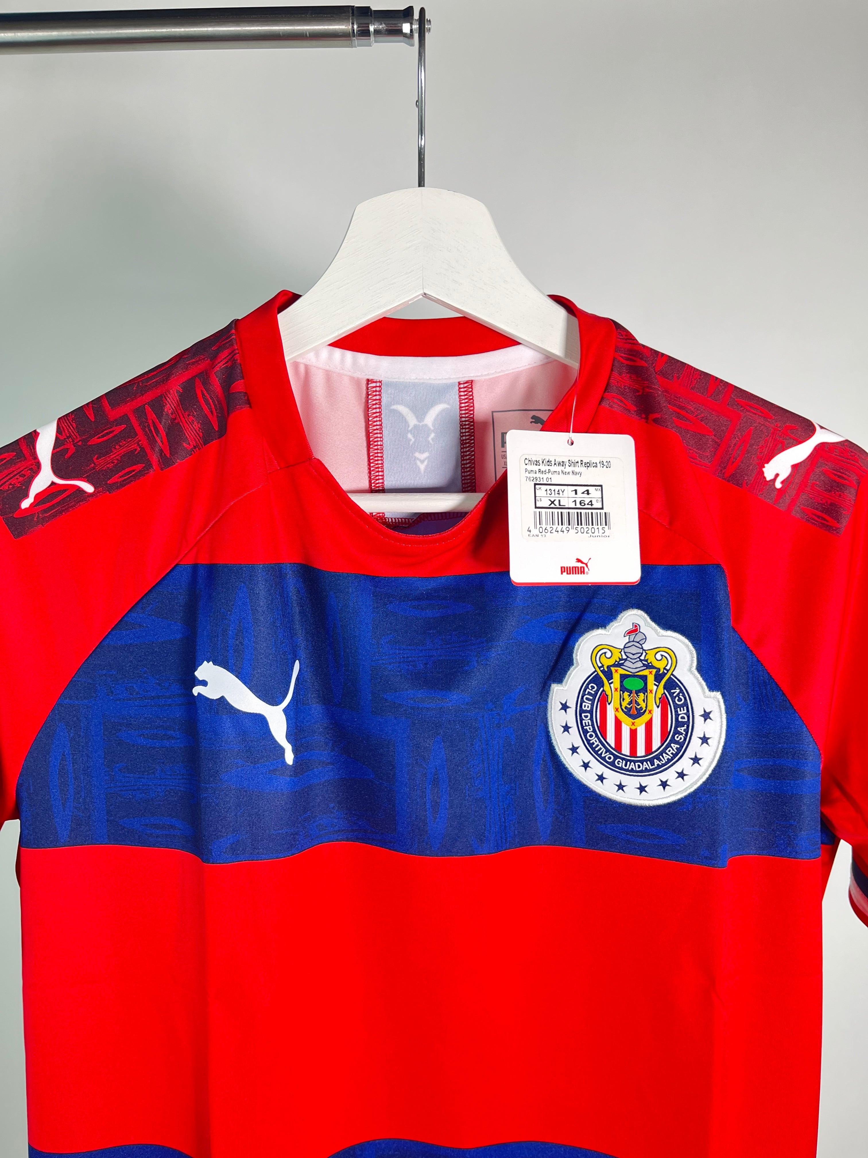 Jersey Chivas Visita 2019 2020 *C/Etiquetas* (XL Niño)