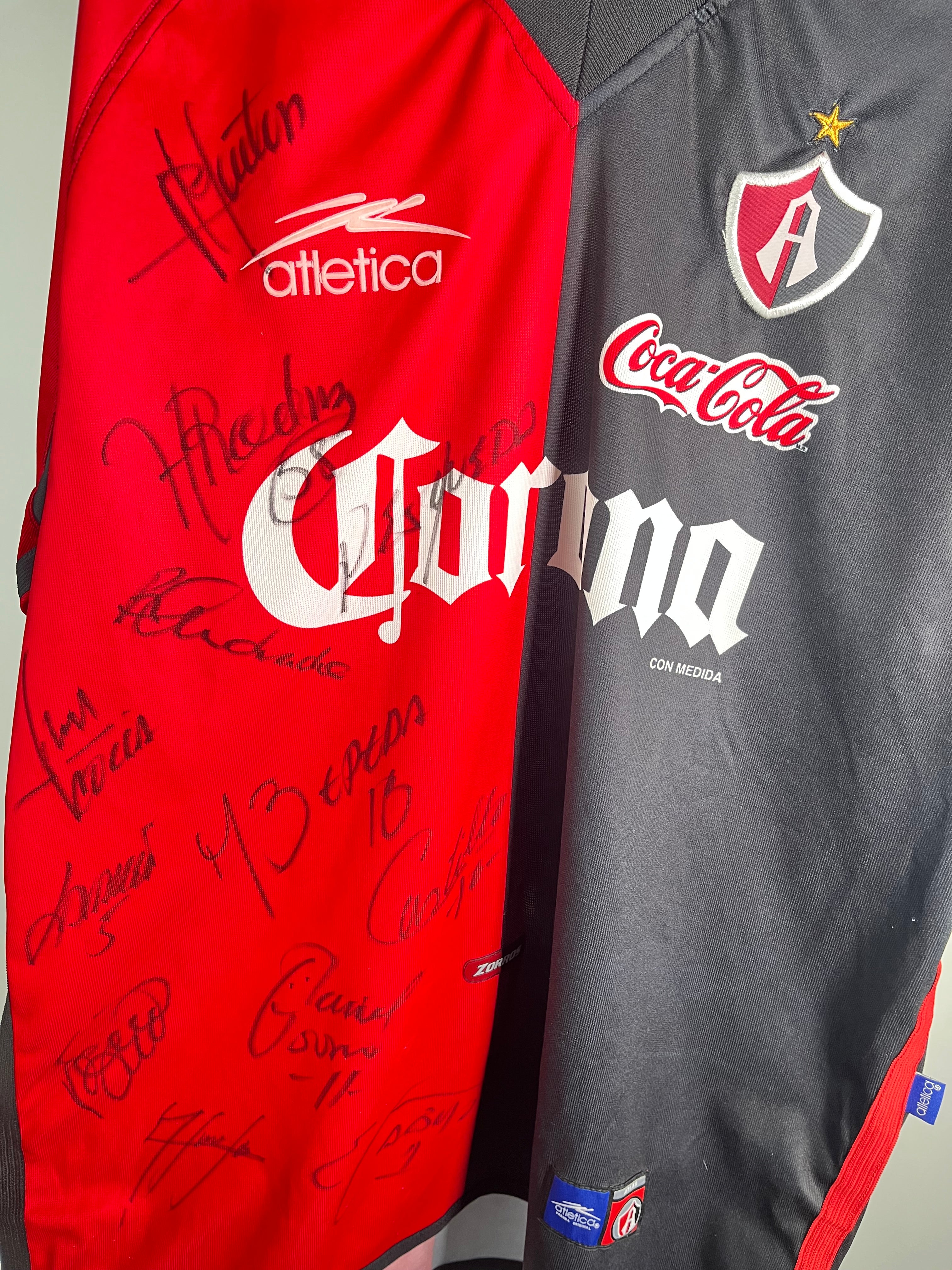 Jersey Atlas Local 2000 2001 Autografiado (L)