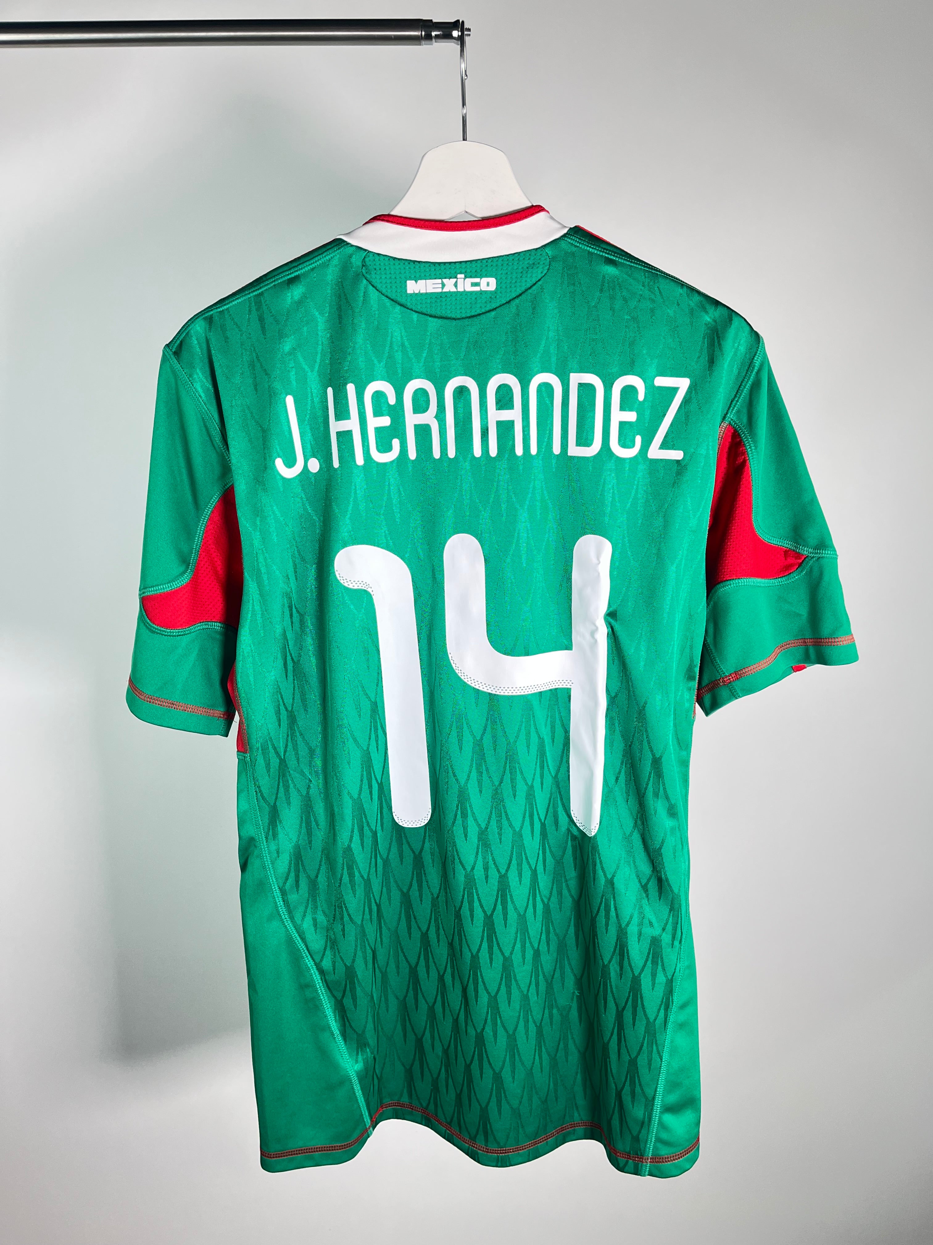 Jersey México Local 2010 2011 *Match Detail vs Francia* Javier Hernández (M)