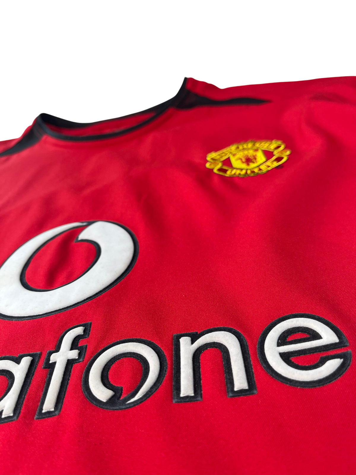 Jersey Manchester United Local 2003 2004 Manga Larga Cristiano Ronaldo (XL)