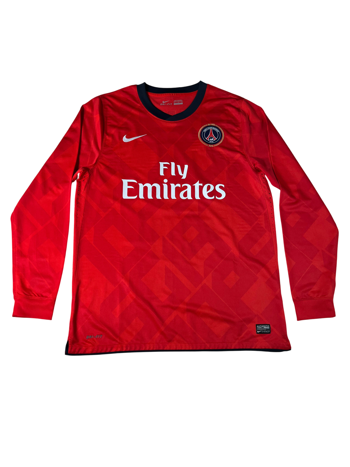 Jersey PSG Local 2010 2011 Utilería Manga Larga Claude Makélélé (XL)