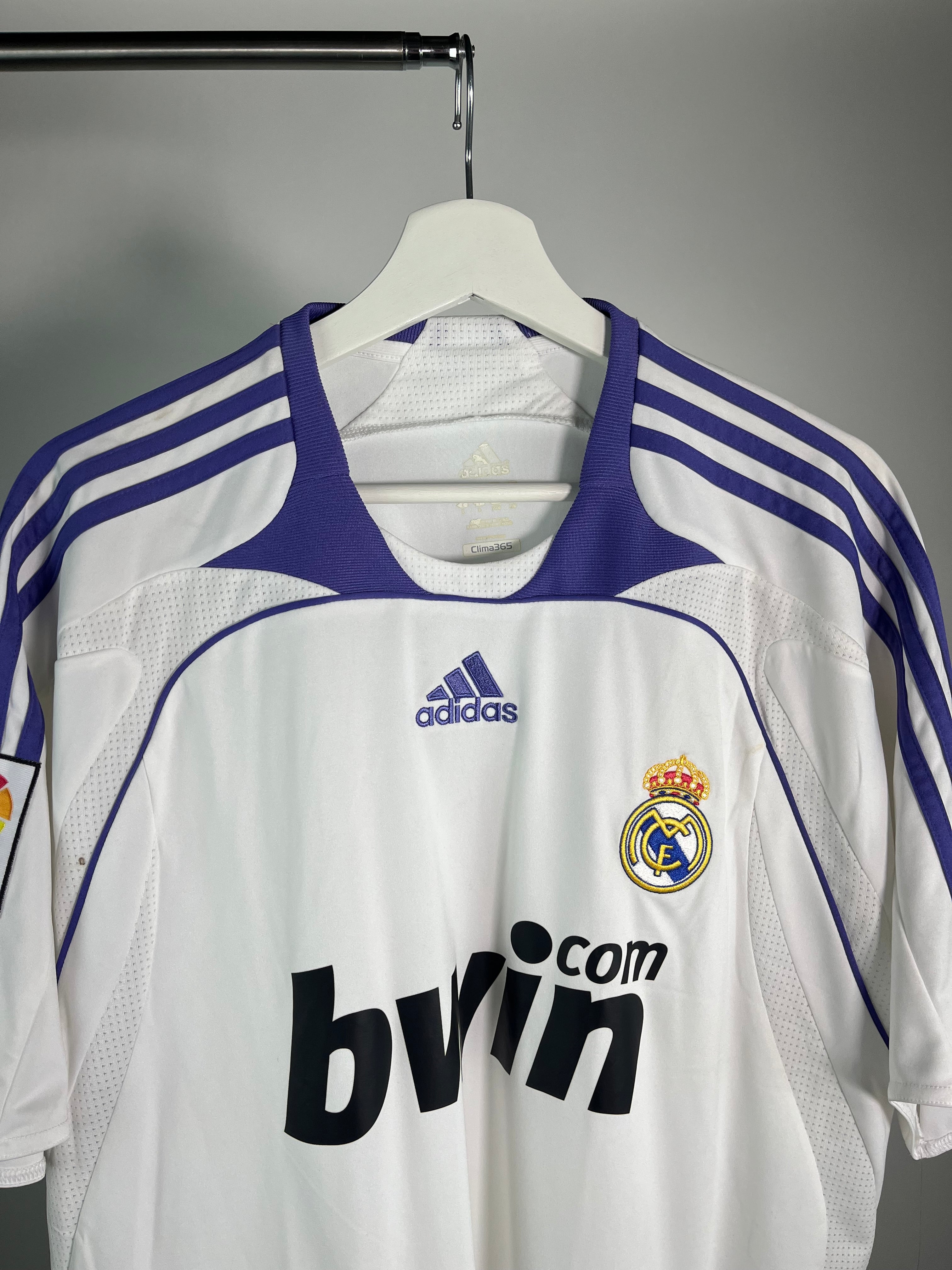 Jersey Real Madrid Local 2007 2008 *C/Etiquetas* (L)
