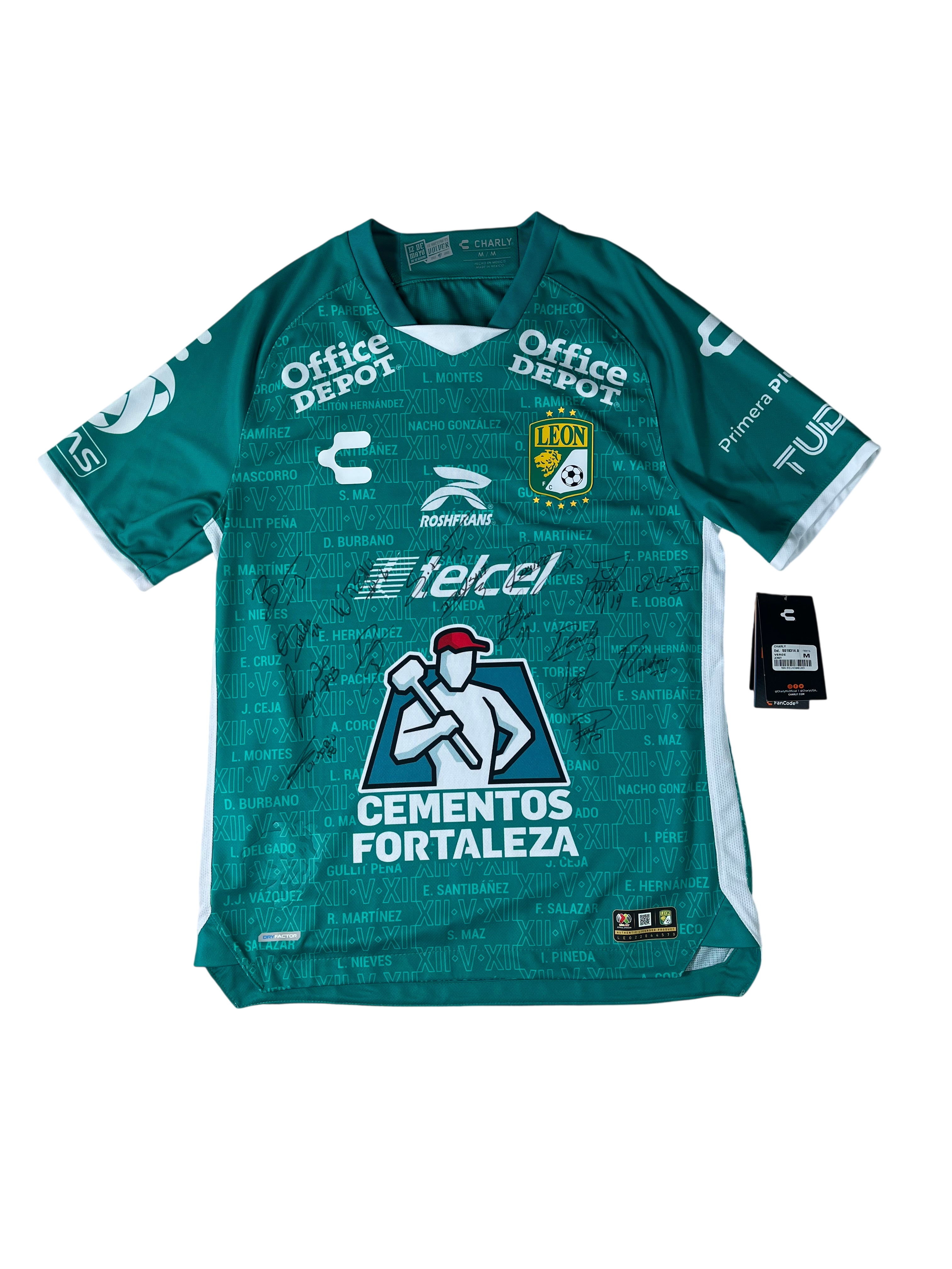 Jersey León Local 2022 2023 *C/Etiquetas* Autografiado (M)