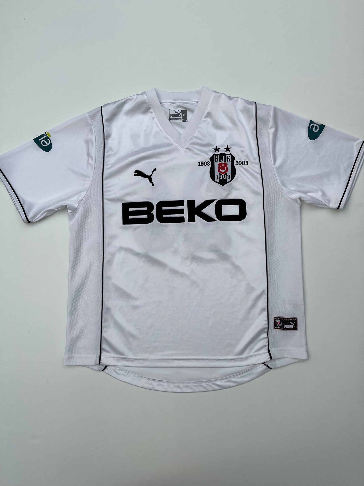 Jersey Besiktas Local 2002 2003 Centenario Ilhan Mansiz (XL)