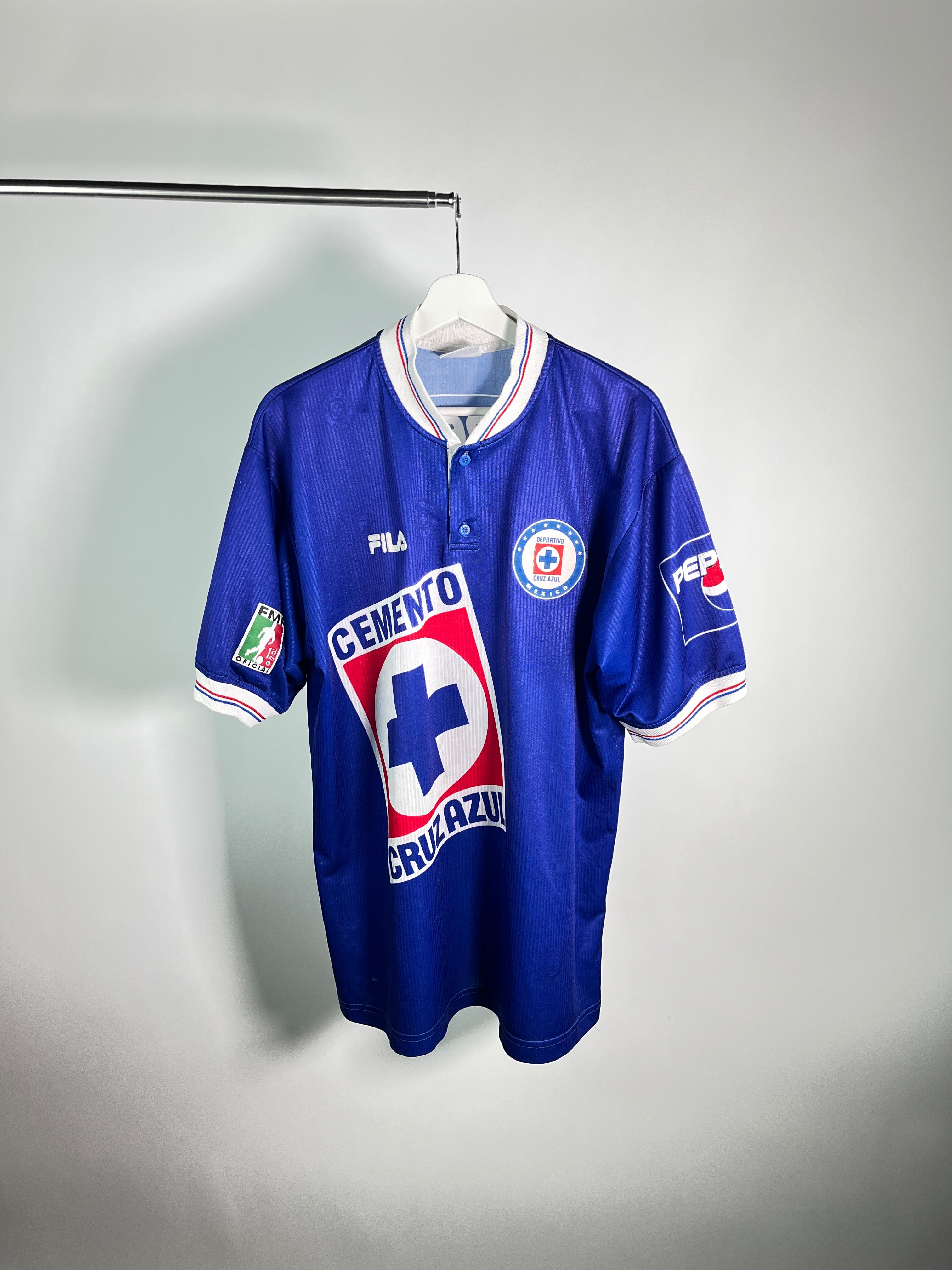 Jersey Cruz Azul Local 1999 2000 Mauro Camoranesi (XL)