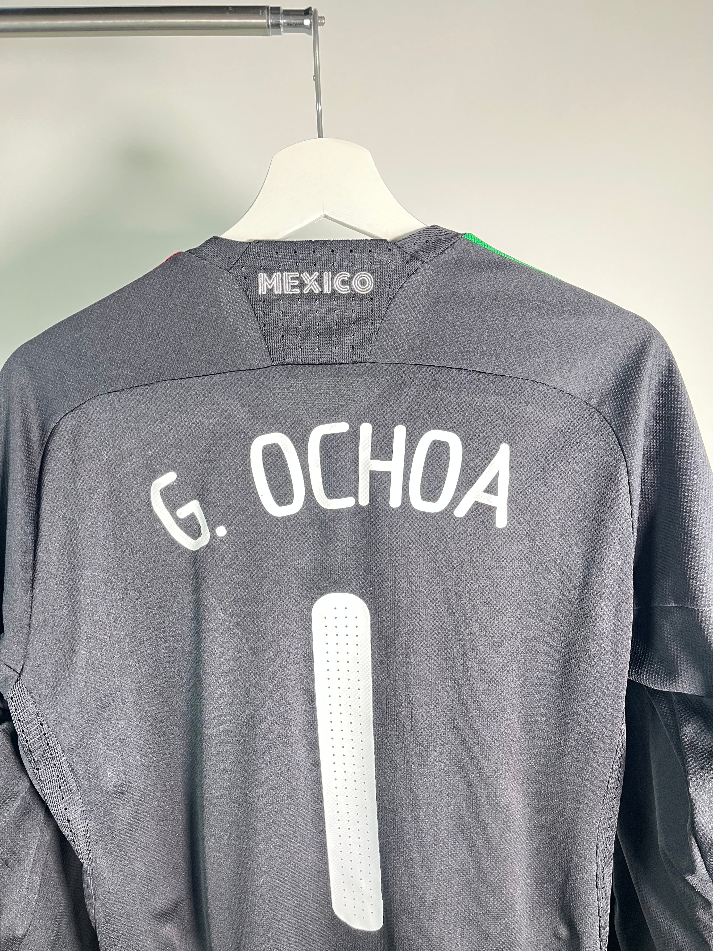 Jersey México Portero 2008 2009 Manga Larga Guillermo Ochoa (M)