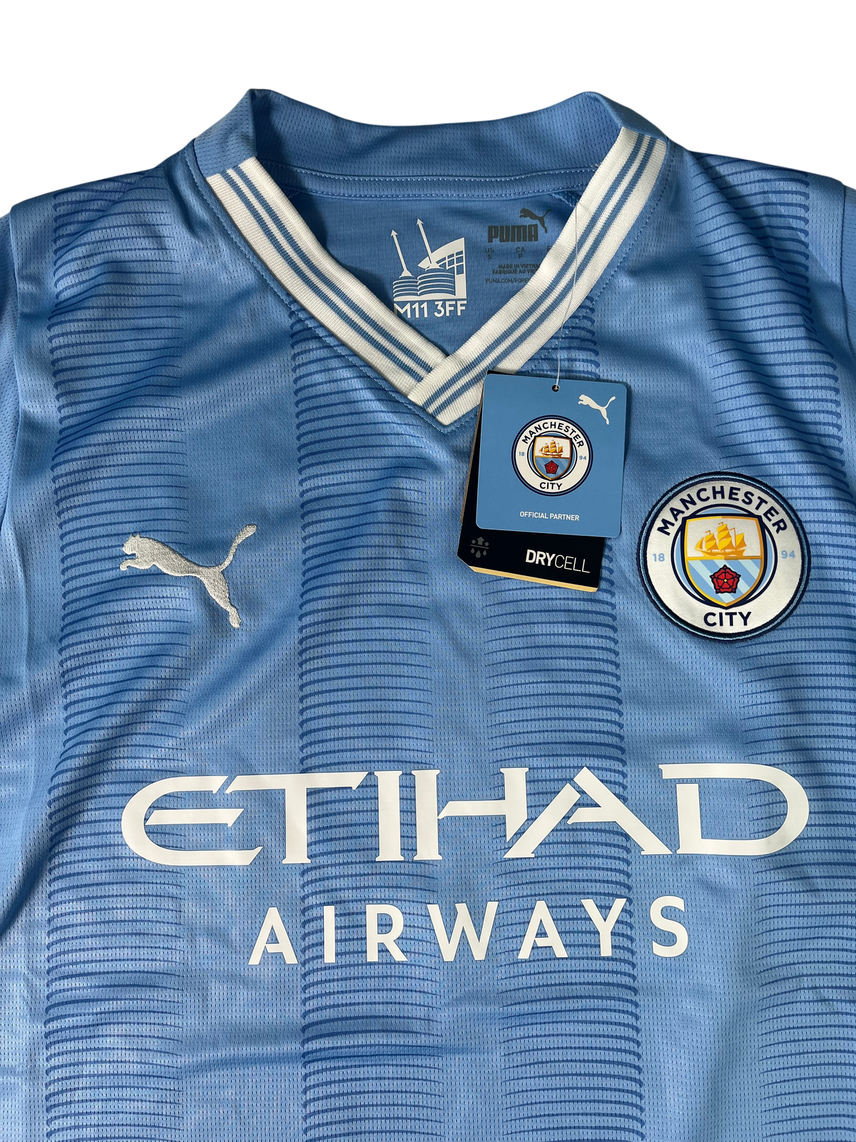Jersey Manchester City Local 2023 2024 Erling Haaland *C/Etiquetas* (S)