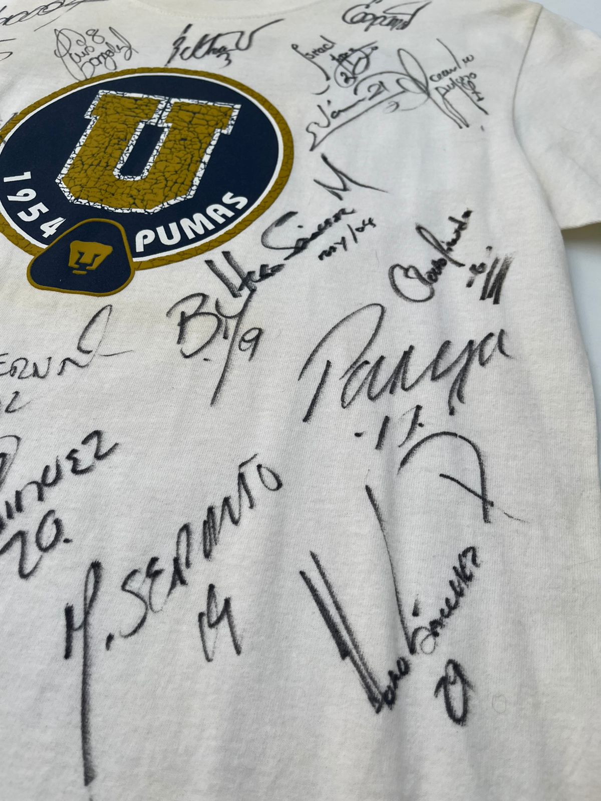 Jersey Pumas Entrenamiento 2004 Autografiada (M)