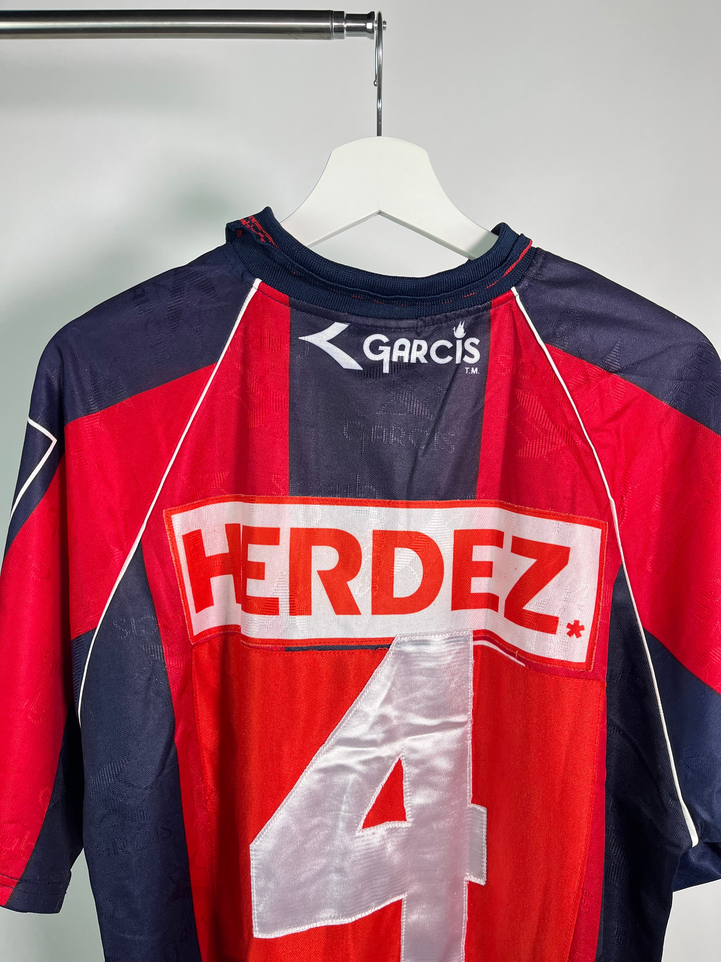 Jersey Atlante Local 1997 1998 Match Worn Ignacio "Nacho" Ambriz (L)