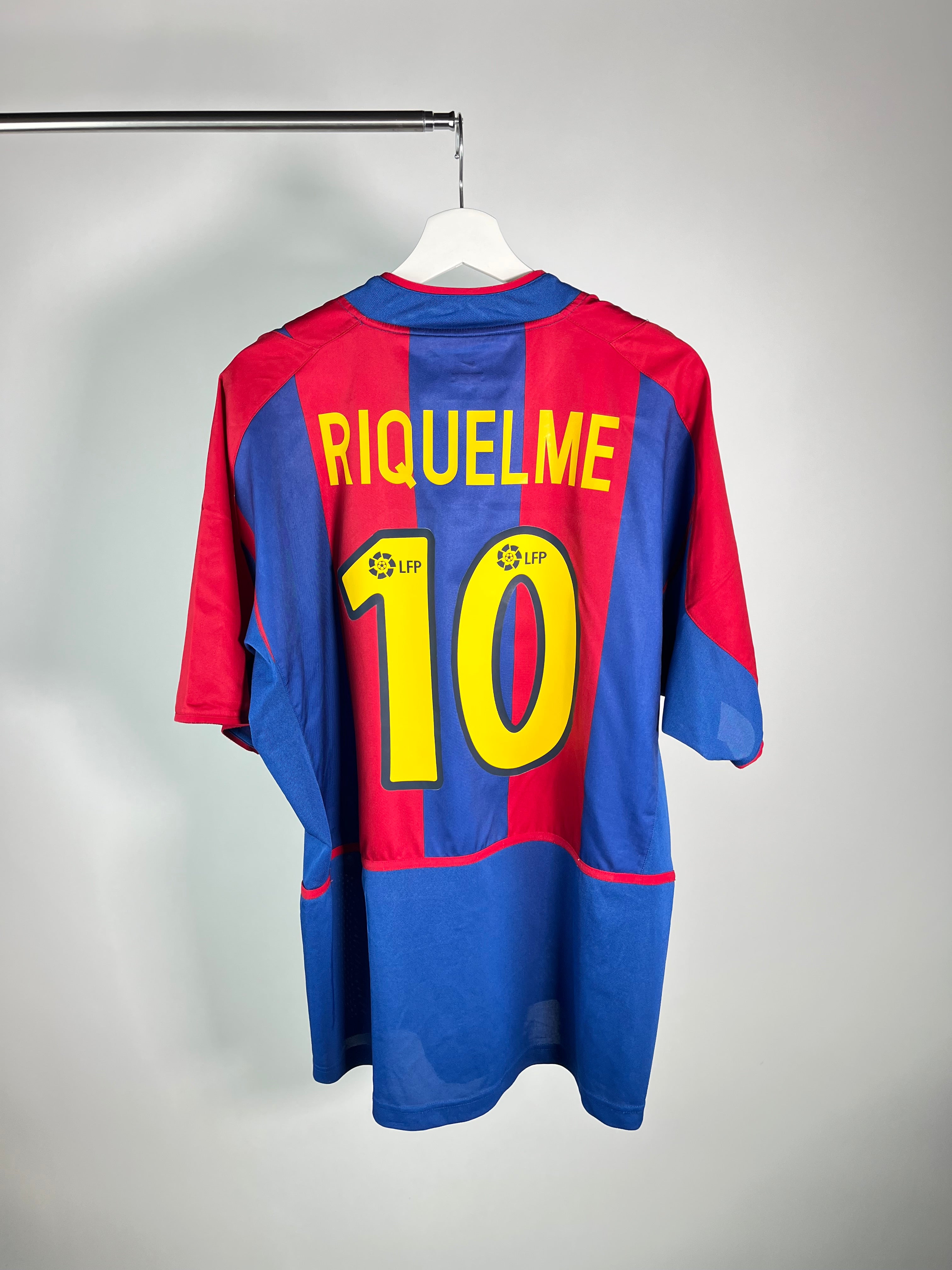 Jersey Barcelona Local 2002 2003 Juan Román Riquelme (L)