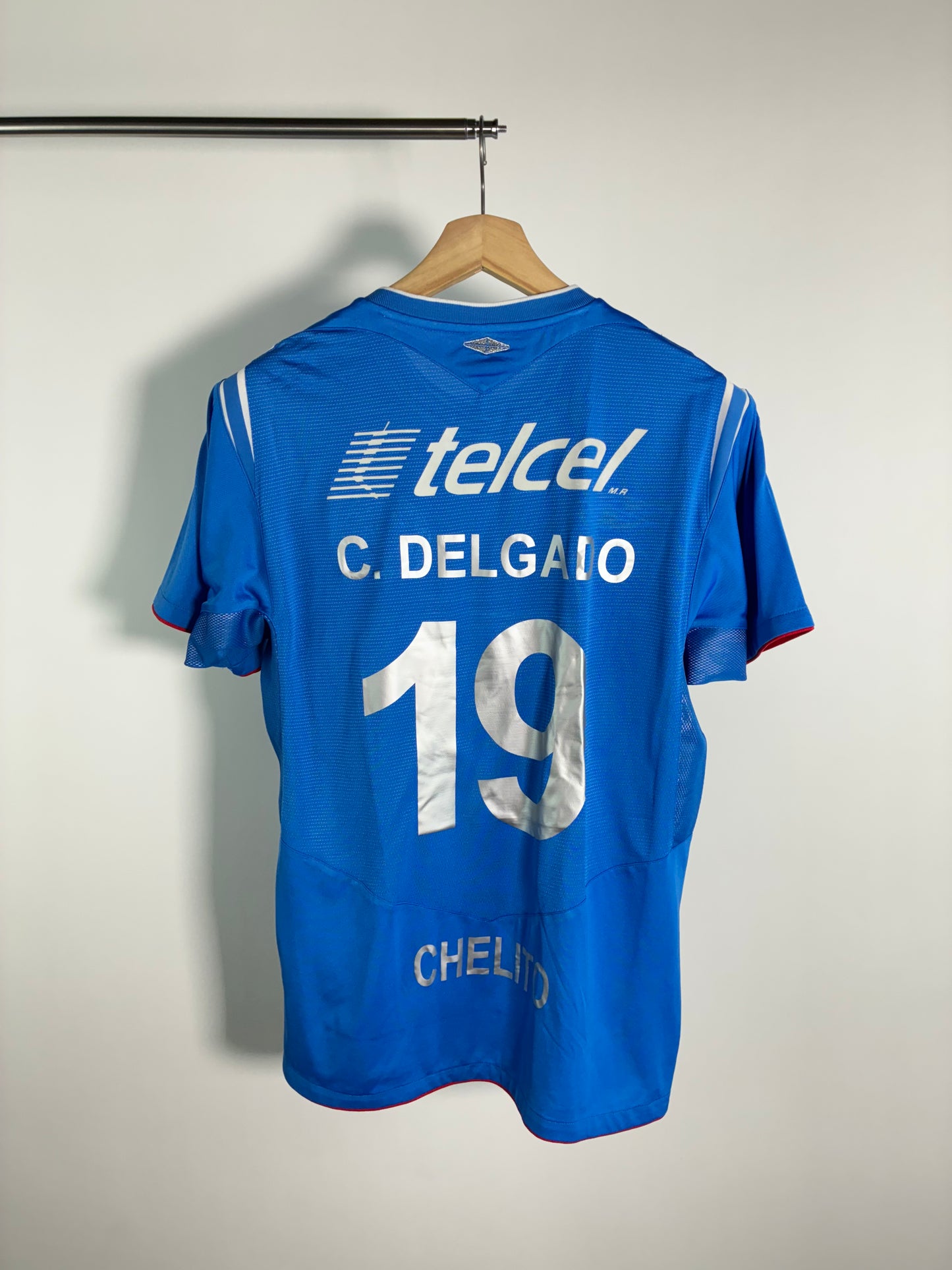 Jersey Cruz Azul Local 2005 2006 César “Chelito” Delgado (S)