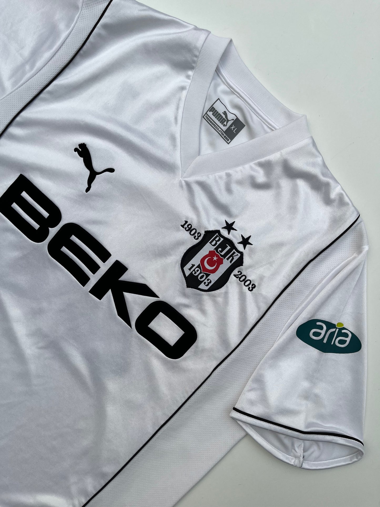 Jersey Besiktas Local 2002 2003 Centenario Ilhan Mansiz (XL)