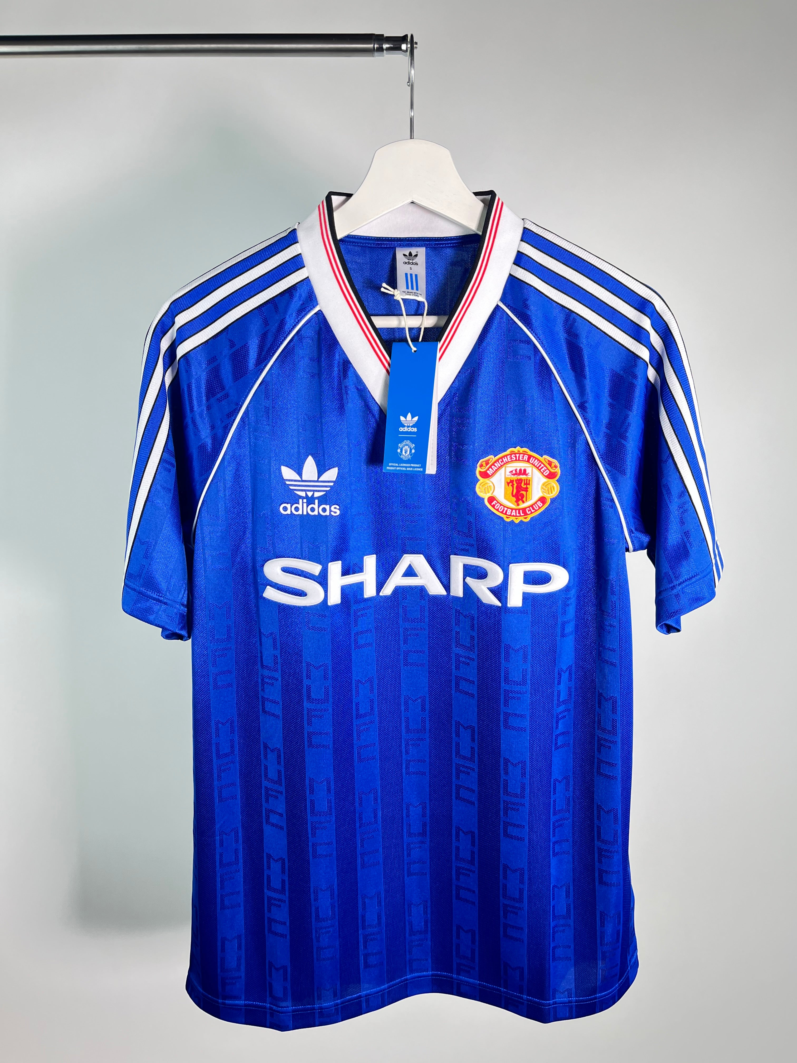 Jersey Manchester United Visita 1989 1990 *Reedición C/Etiquetas* (S)
