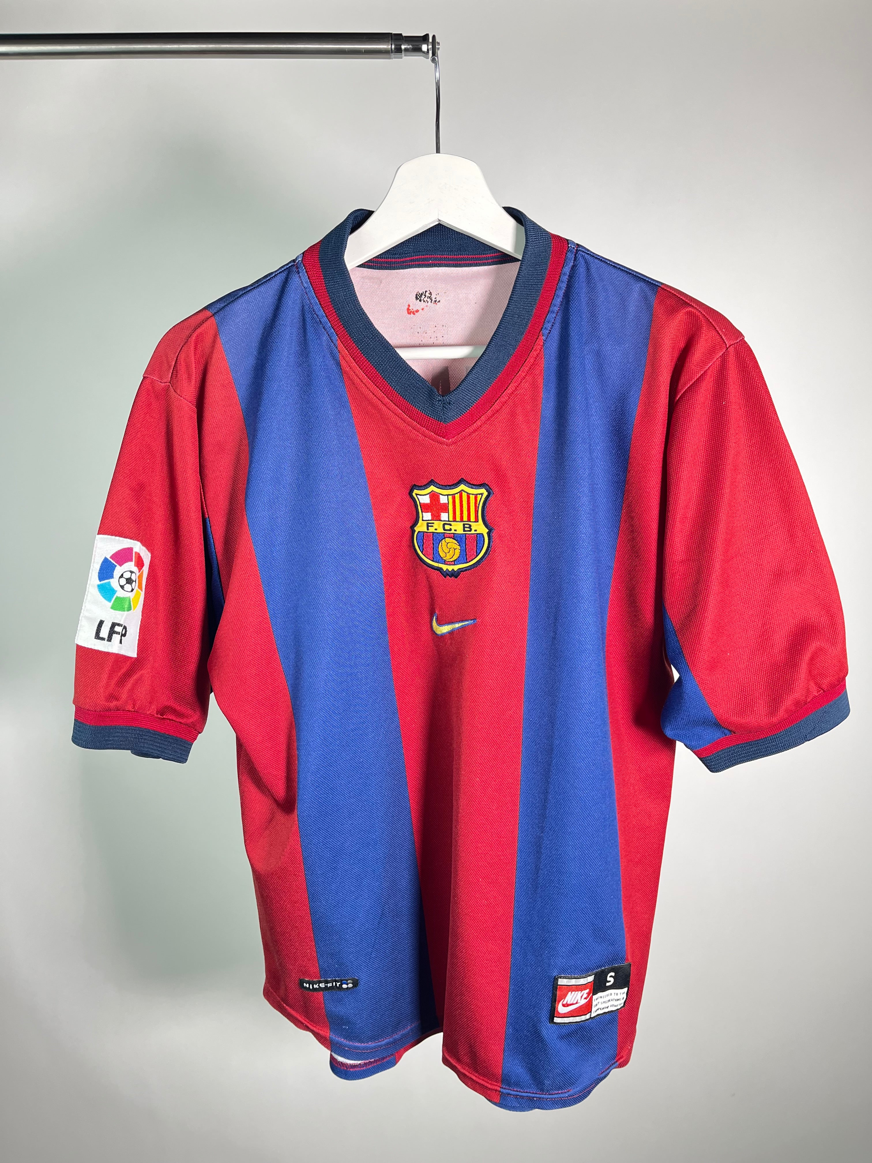Jersey Barcelona Local 1998 1999 Rivaldo (S)