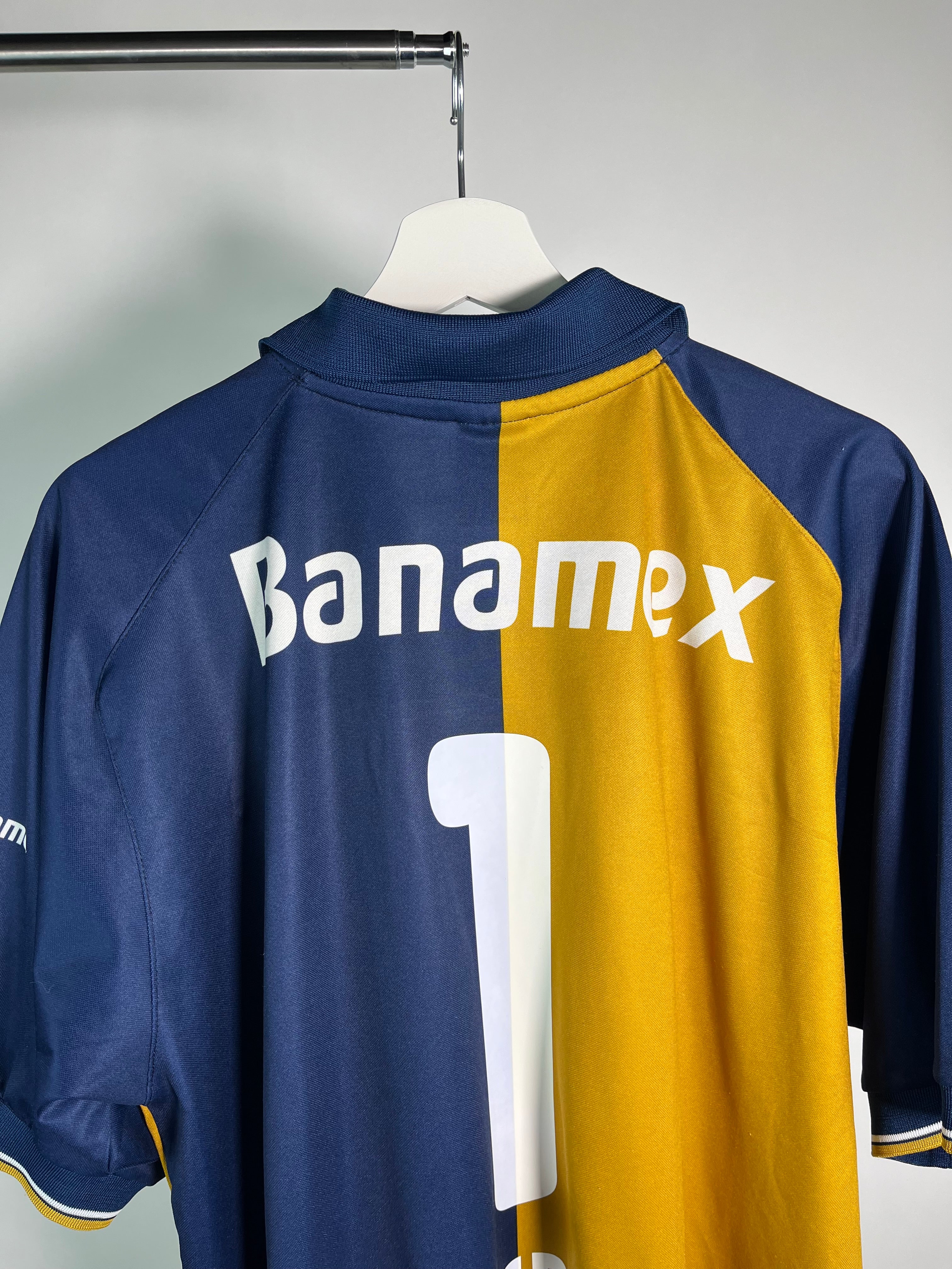 Jersey Pumas Local 2001 2002 Jorge Campos (XL)