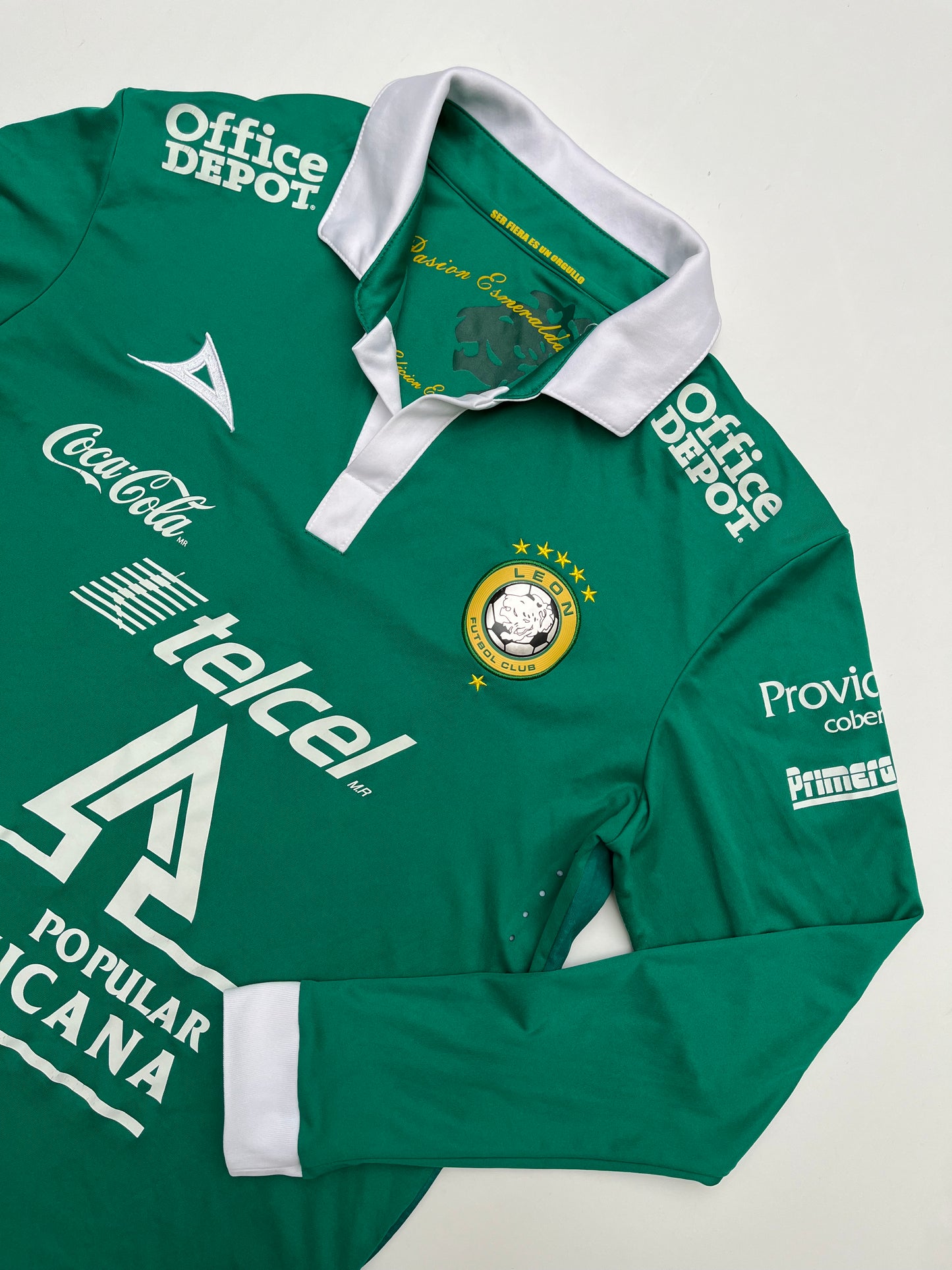 Jersey León Local Libertadores 2014 Manga Larga (L)