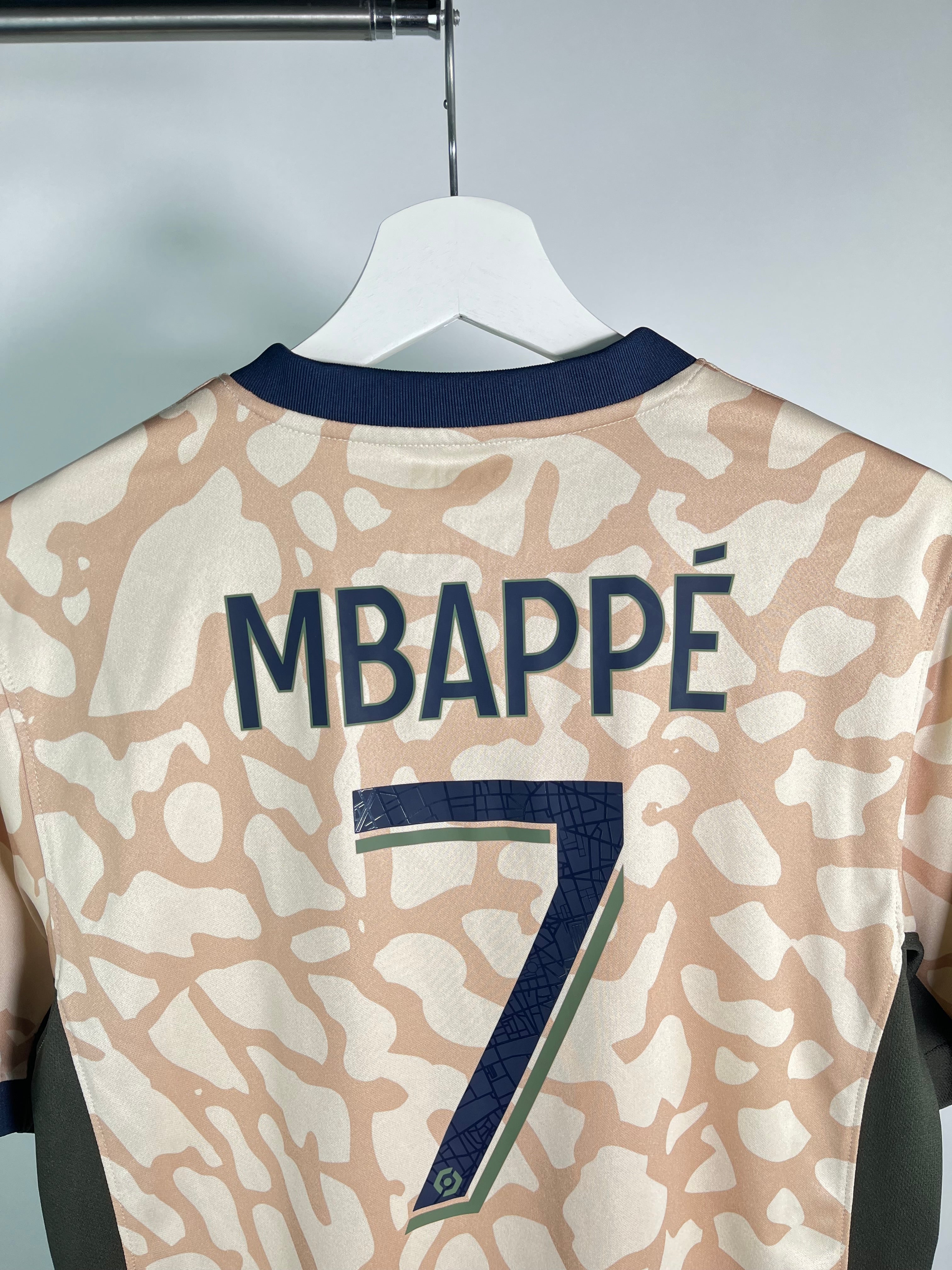 Jersey PSG Cuarta 2023 2024 Kylian Mbappé (S)