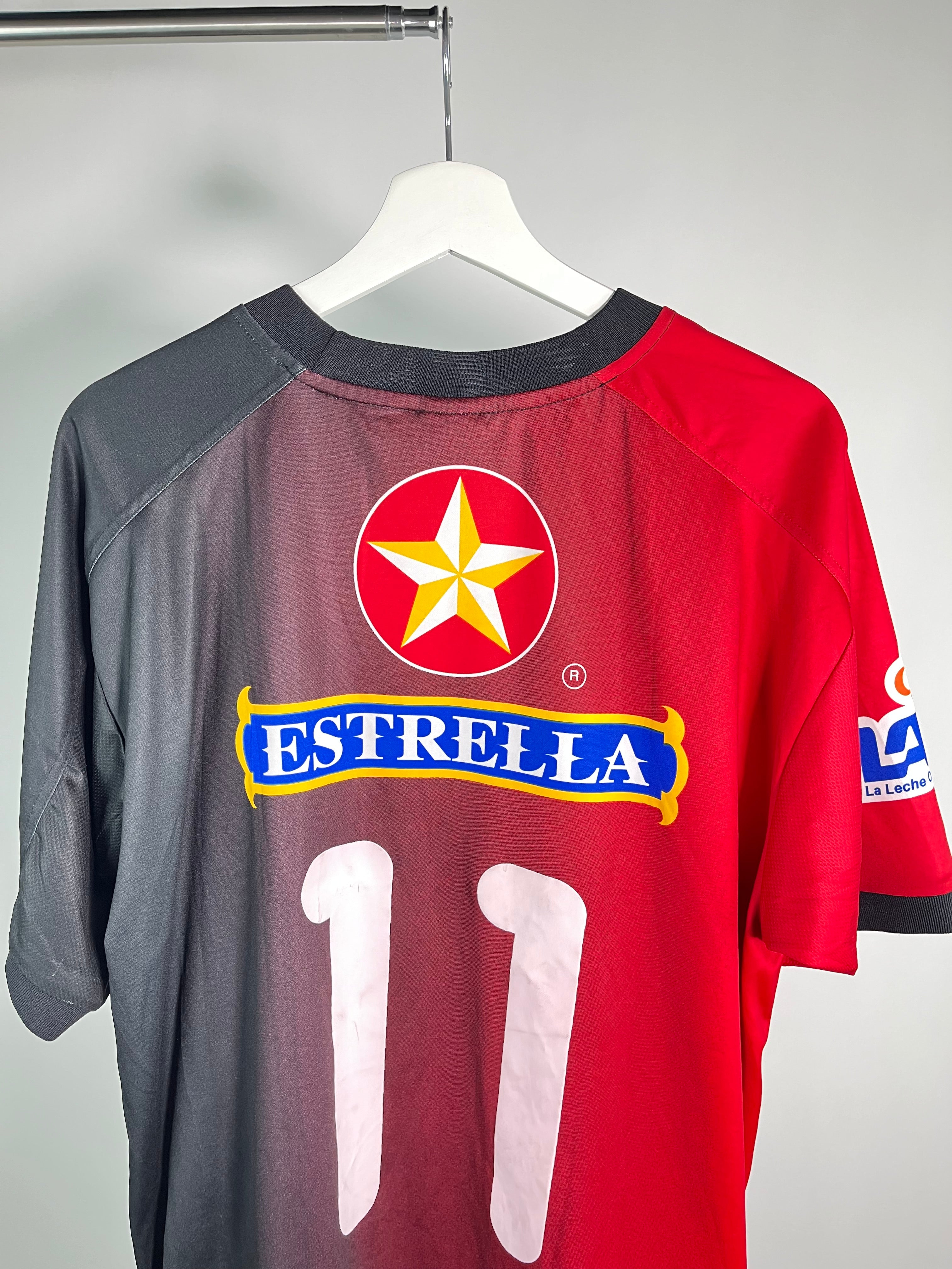 Jersey Atlas Local 2001 2002 Match Worn Autografiado Daniel Osorno (L)
