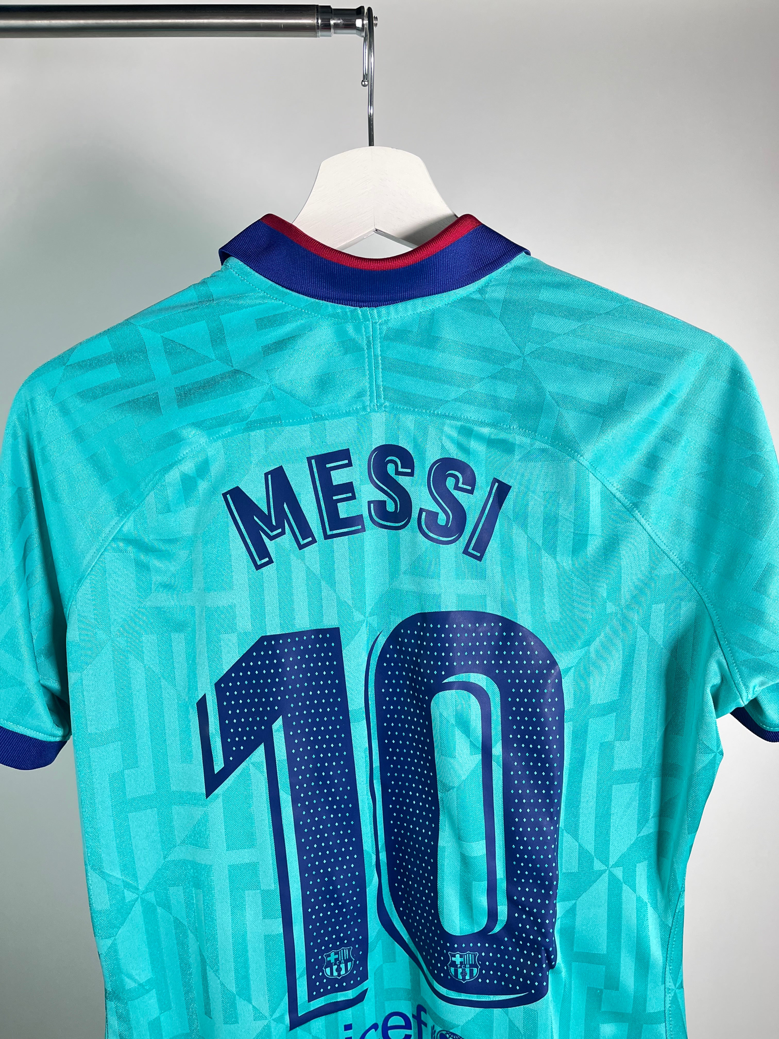 Jersey Barcelona Tercera 2019 2020 Lionel Messi (L Mujer)