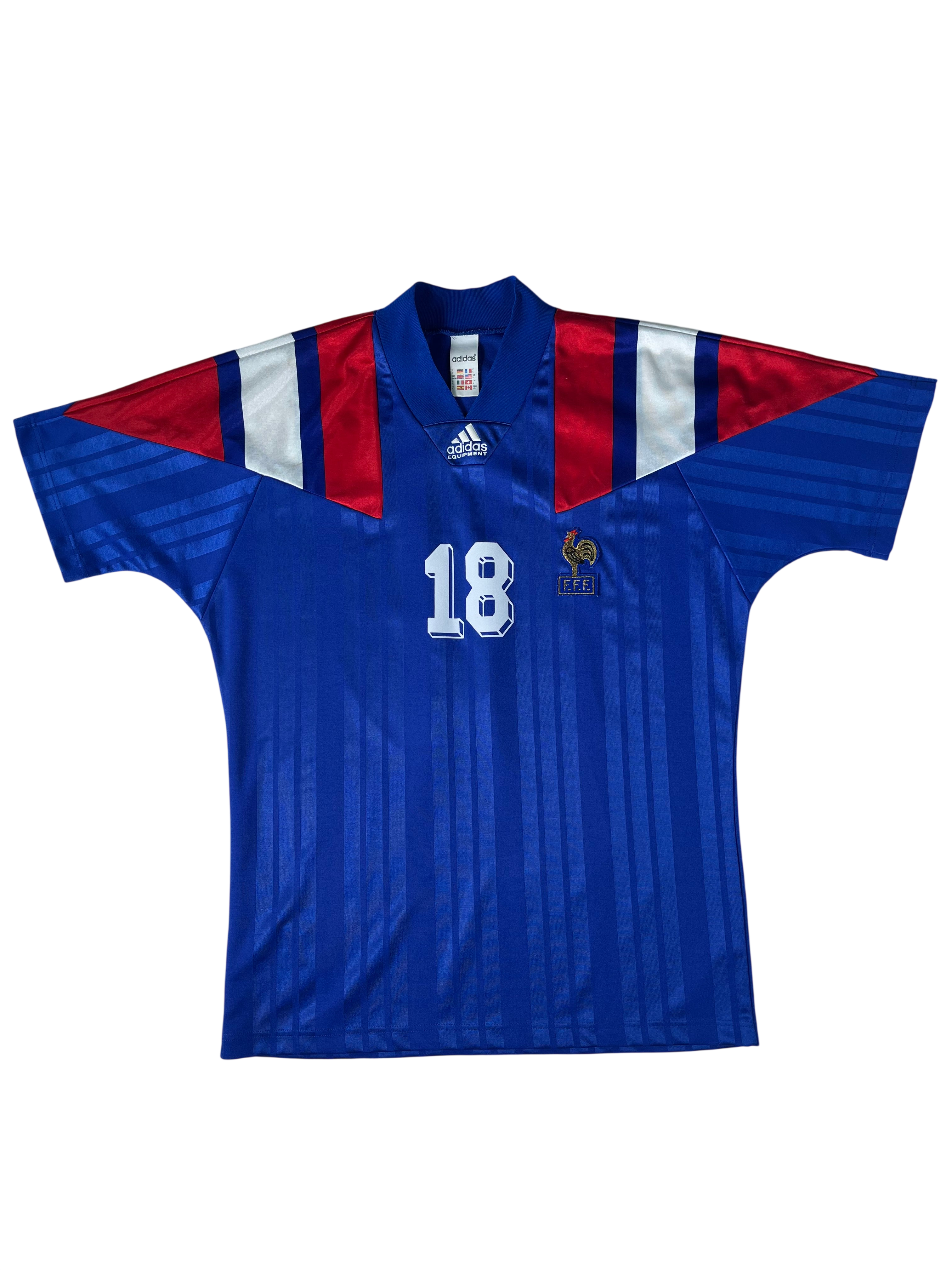 Jersey Francia Local 1992 1994 Éric Cantona (L)