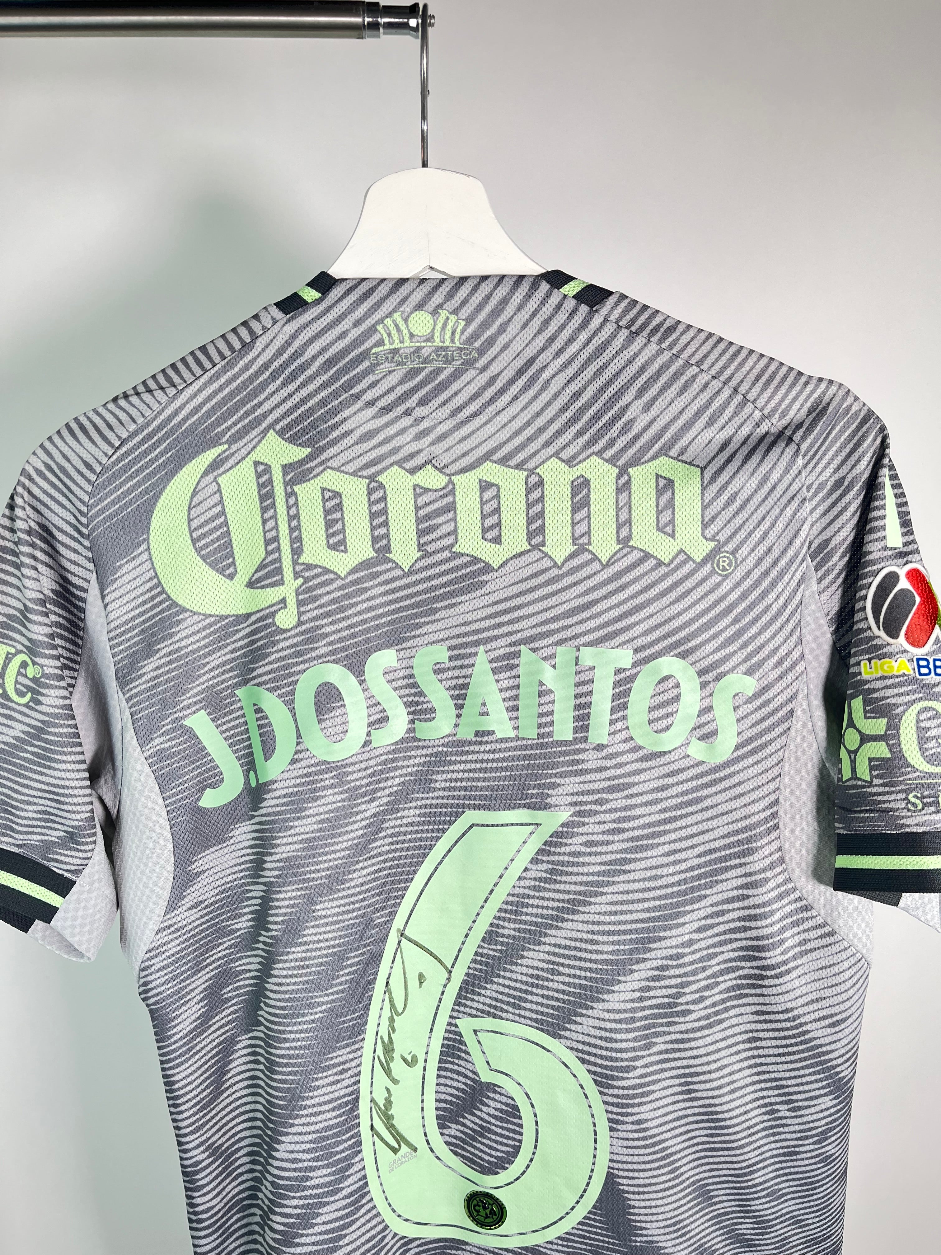 Jersey Club América Tercera 2025 2026 Match Worn vs Necaxa Autografiado Jonathan Dos Santos (S)