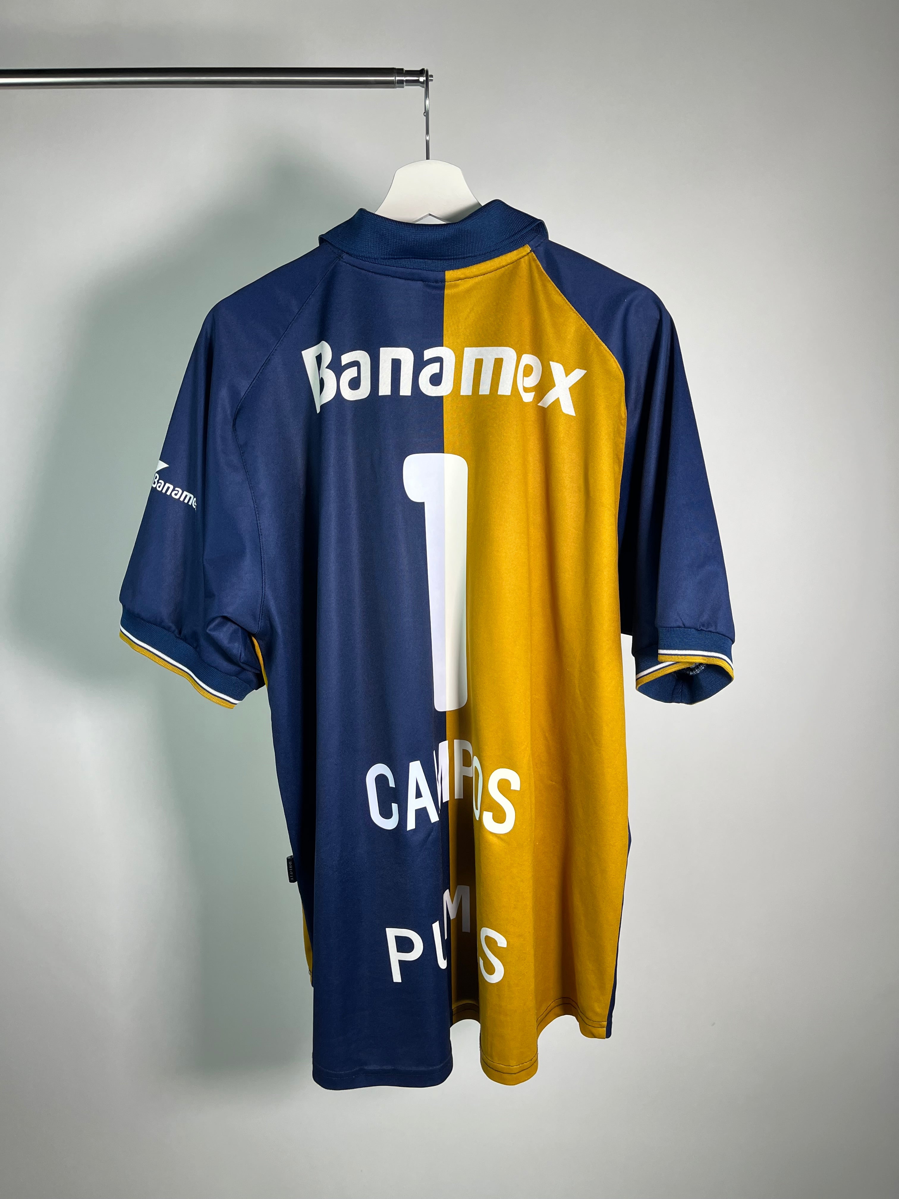 Jersey Pumas Local 2001 2002 Jorge Campos (XL)