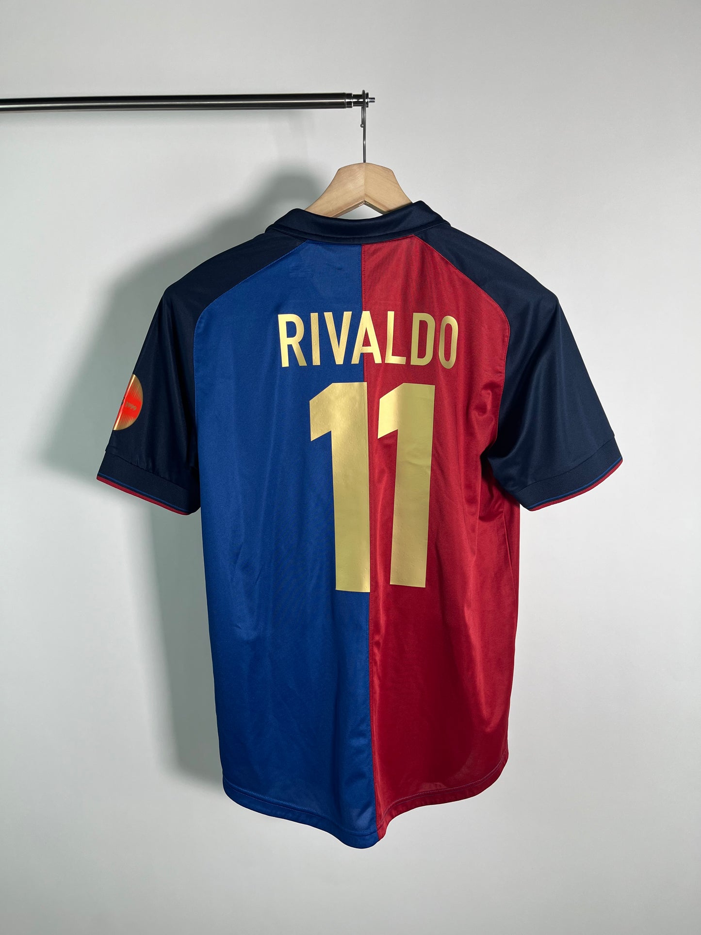 Jersey Barcelona Local 1999 2000 *Reedición 2013* Rivaldo (M)