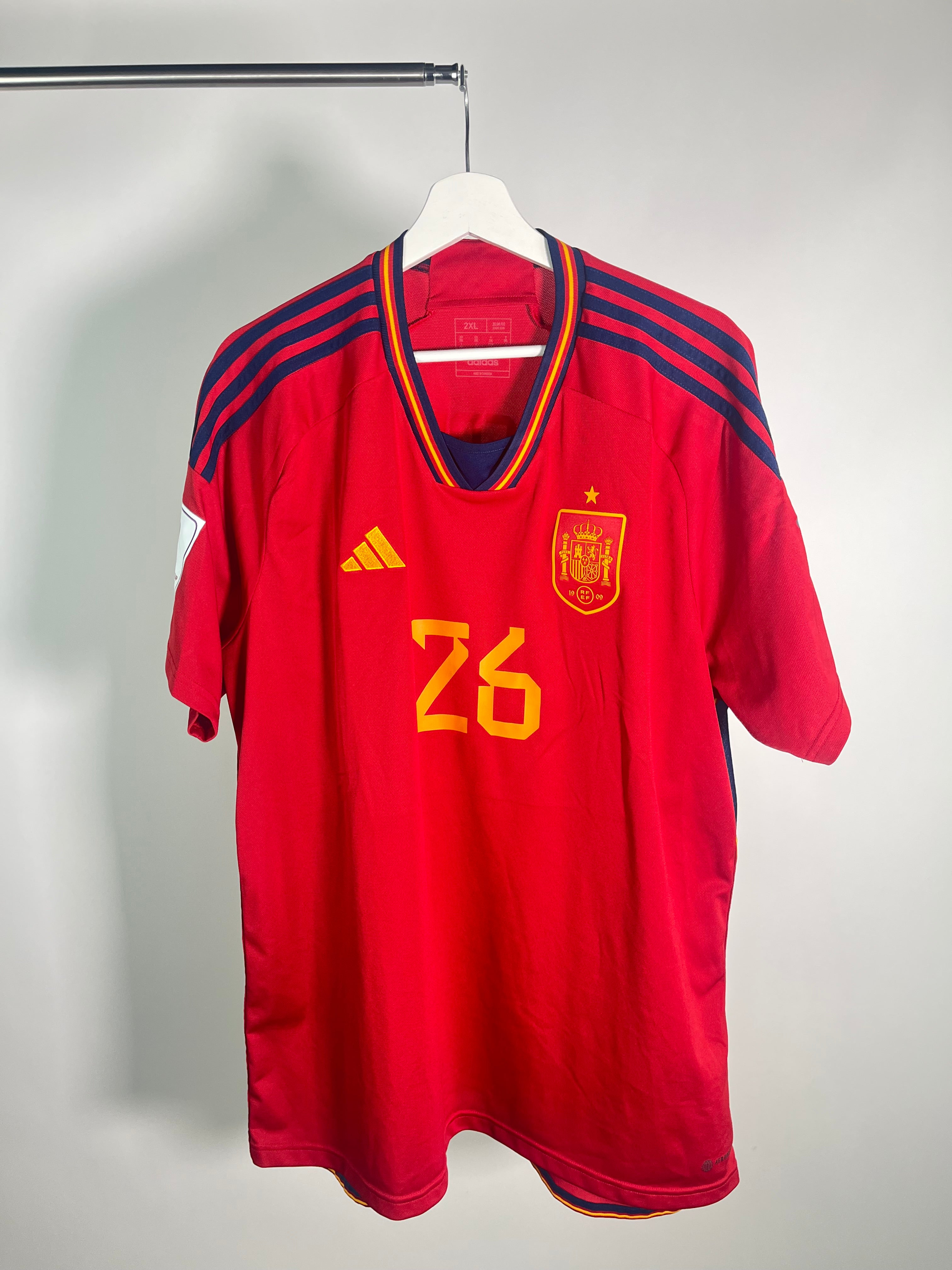 Jersey España Local 2024 2025 *Mundial Qatar* Pedri (XXL)