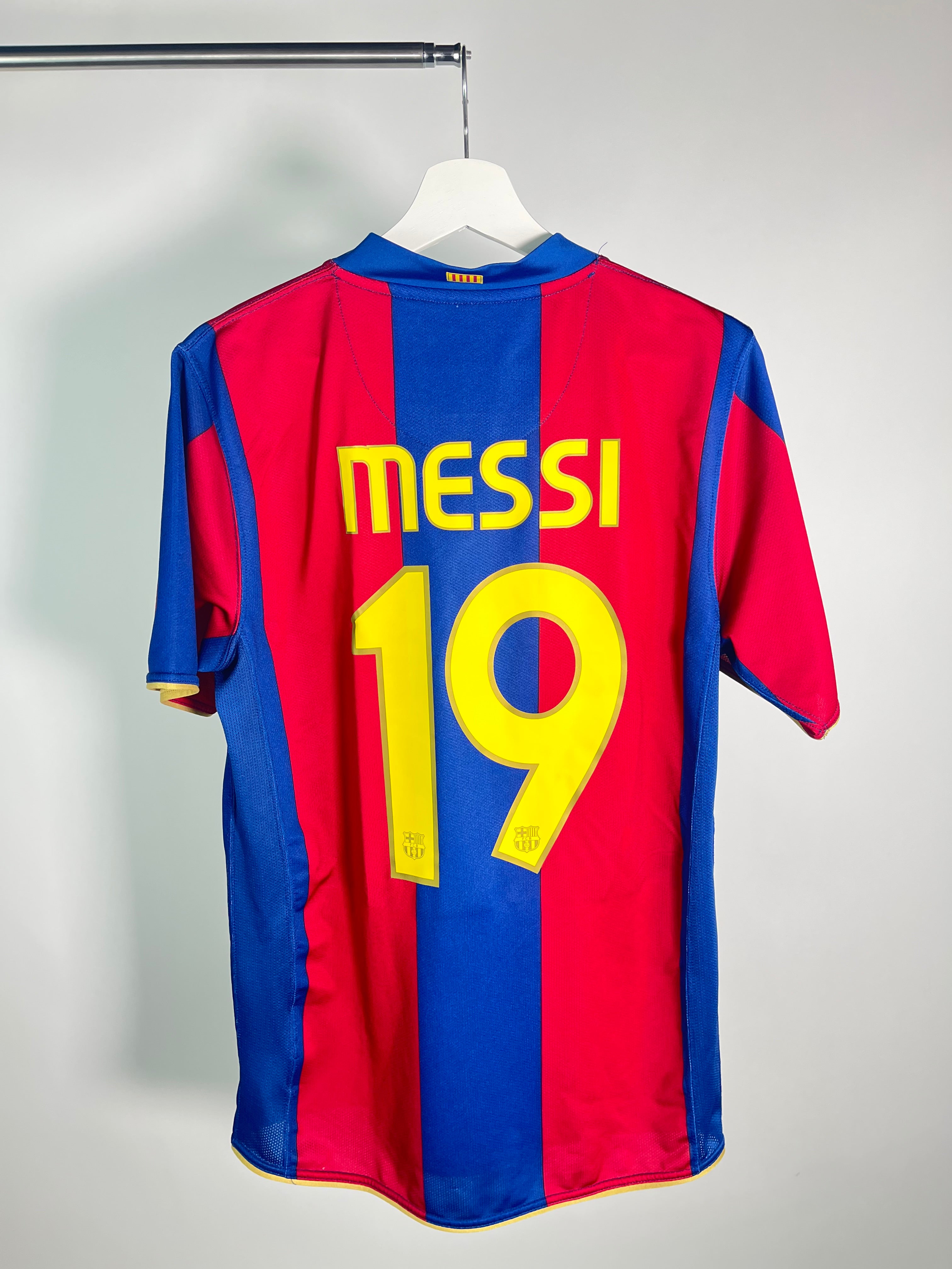 Jersey Barcelona Local 2007 2008 Lionel Messi (M)
