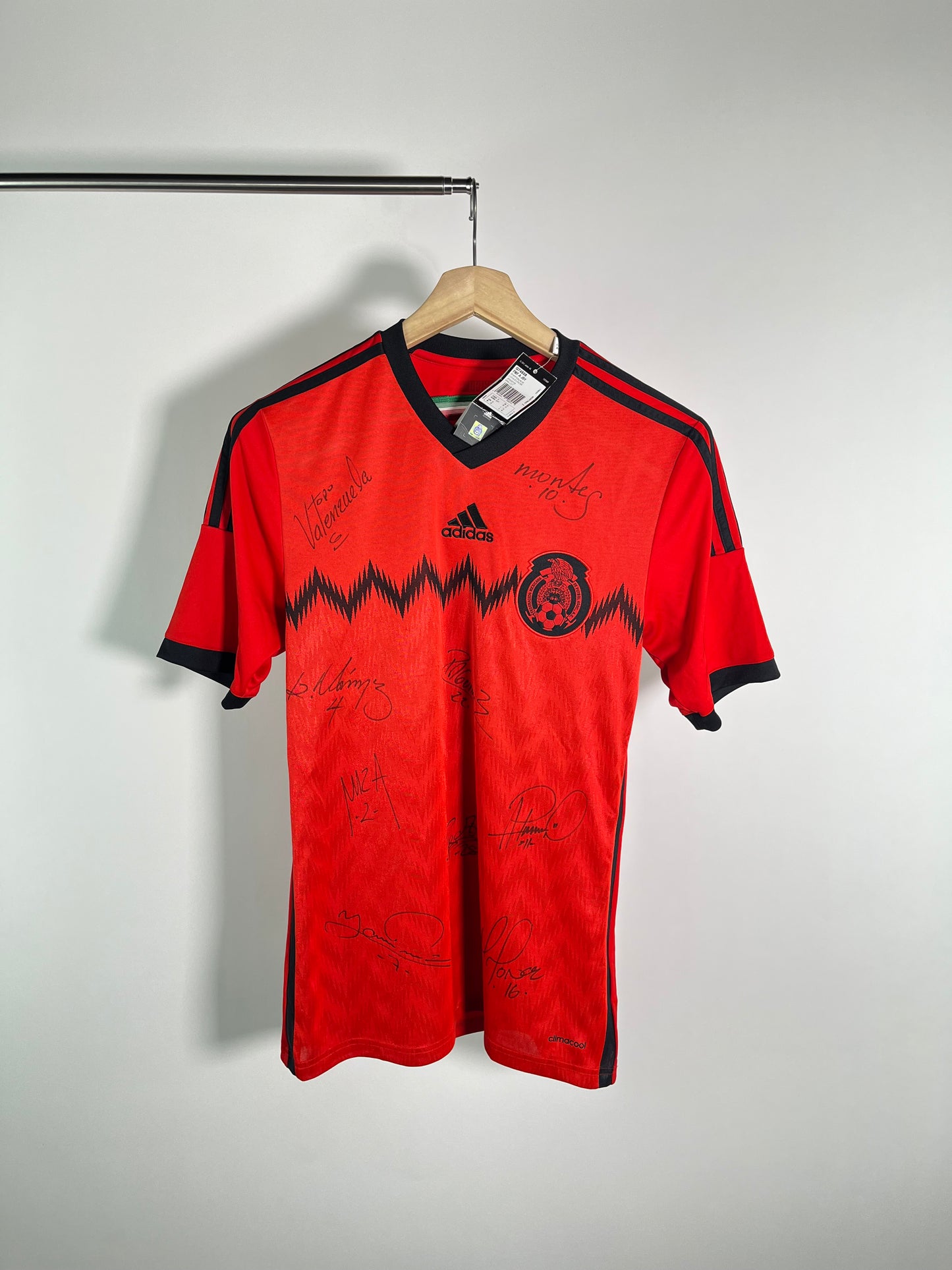 Jersey México Visita 2014 2015 Autografiada *C/Etiquetas*(S)
