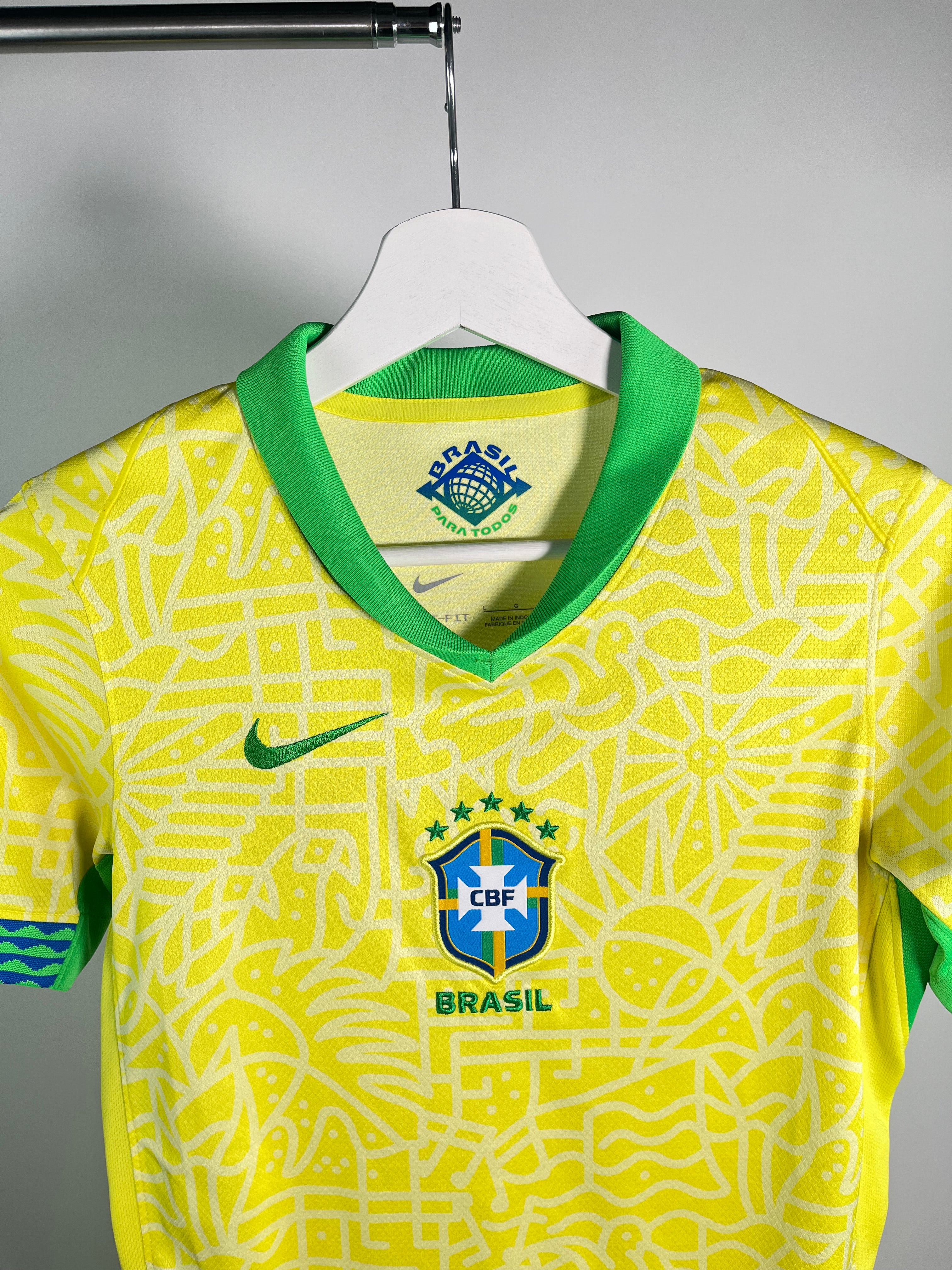 Jersey Brasil Local 2024 2026 (L Mujer)