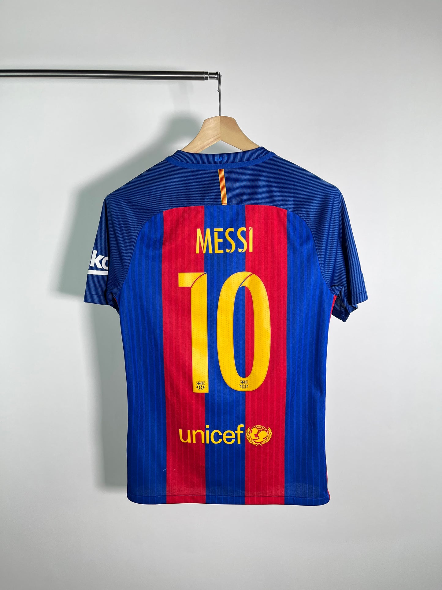 Jersey Barcelona Local 2016 2017 Lionel Messi (S)