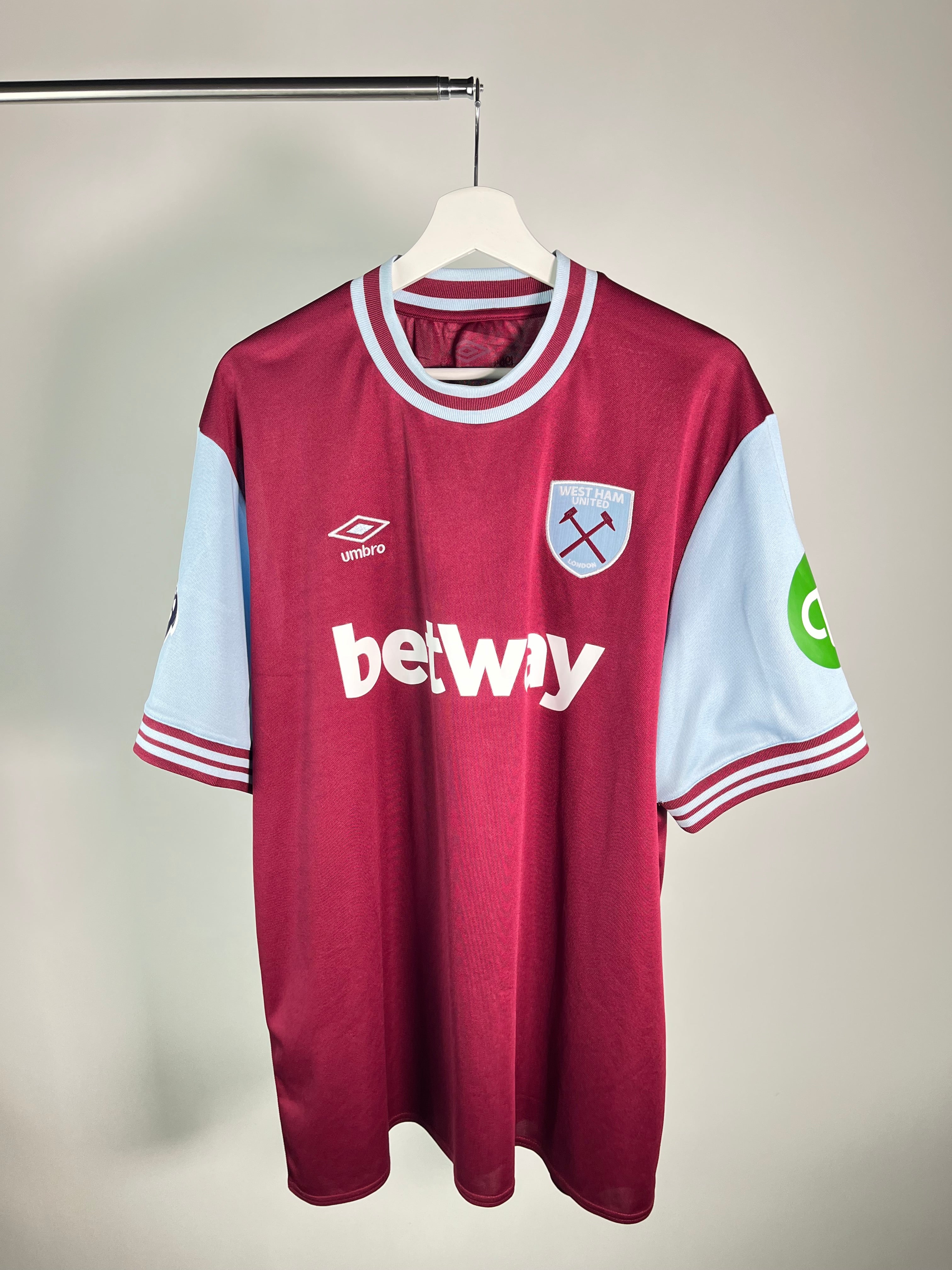Jersey West Ham Local 2024 2025 Edson Álvarez(XXL)