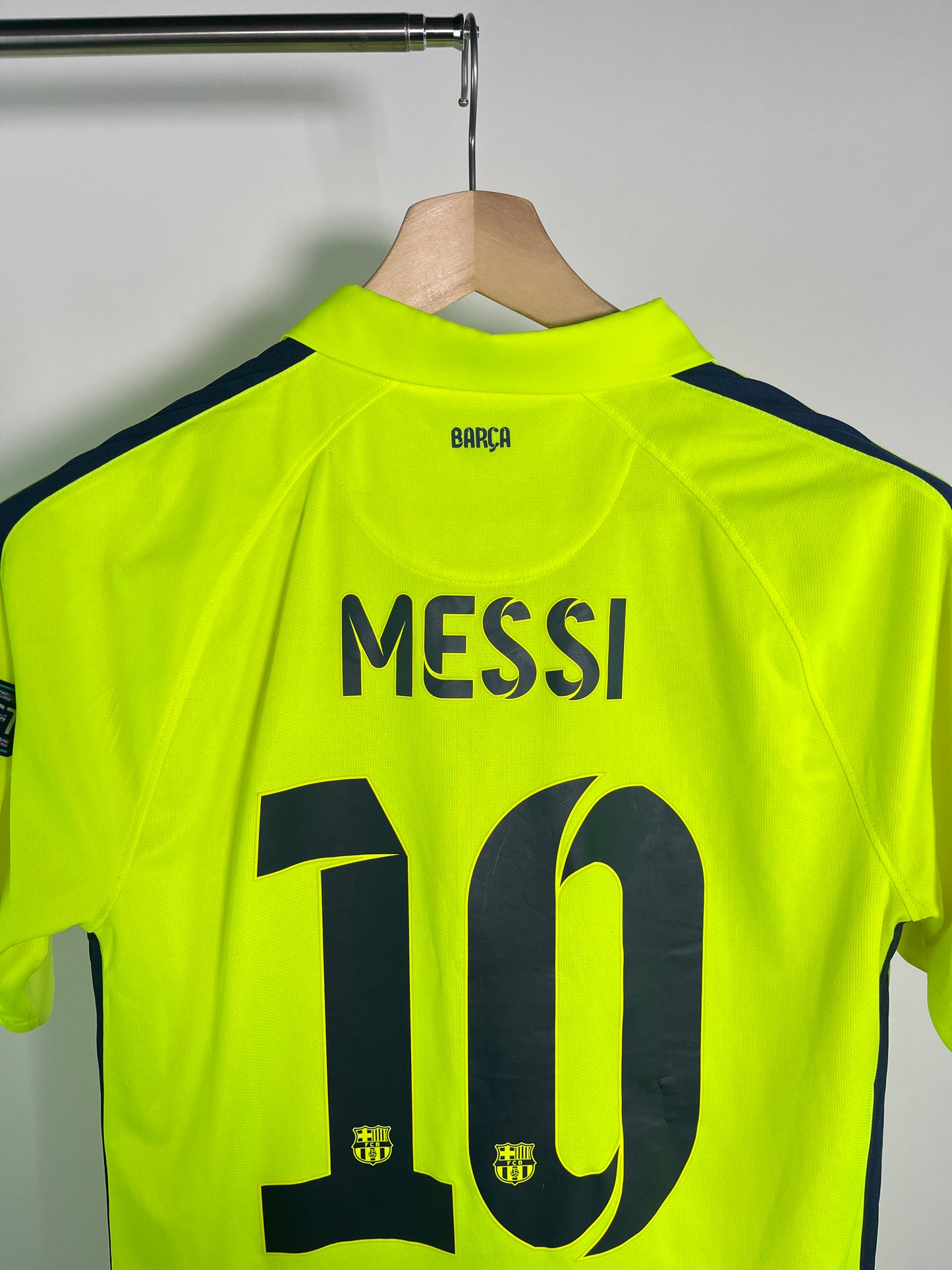 Jersey Barcelona Tercera 2014 2015 *Champions League* Lionel Messi (S)