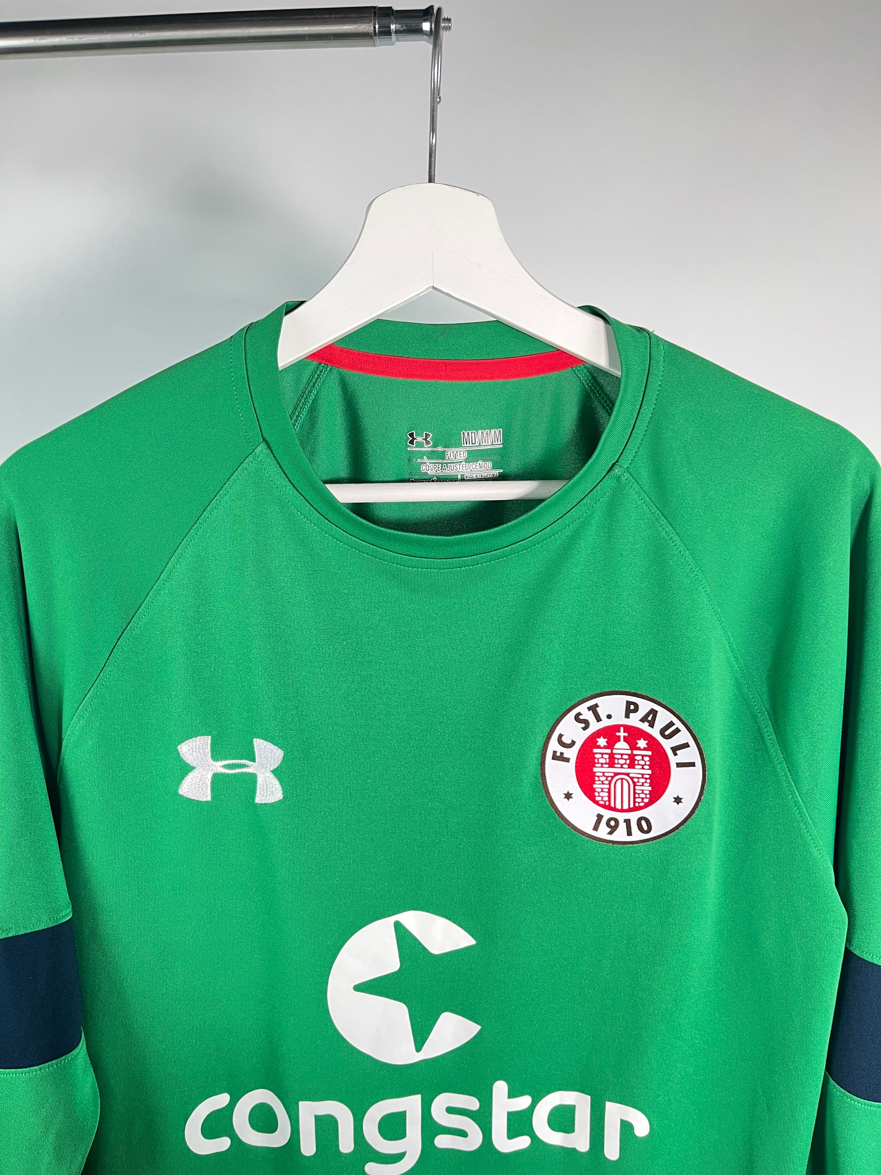 Jersey St. Pauli Portero 2016 2017 Manga Larga (M)