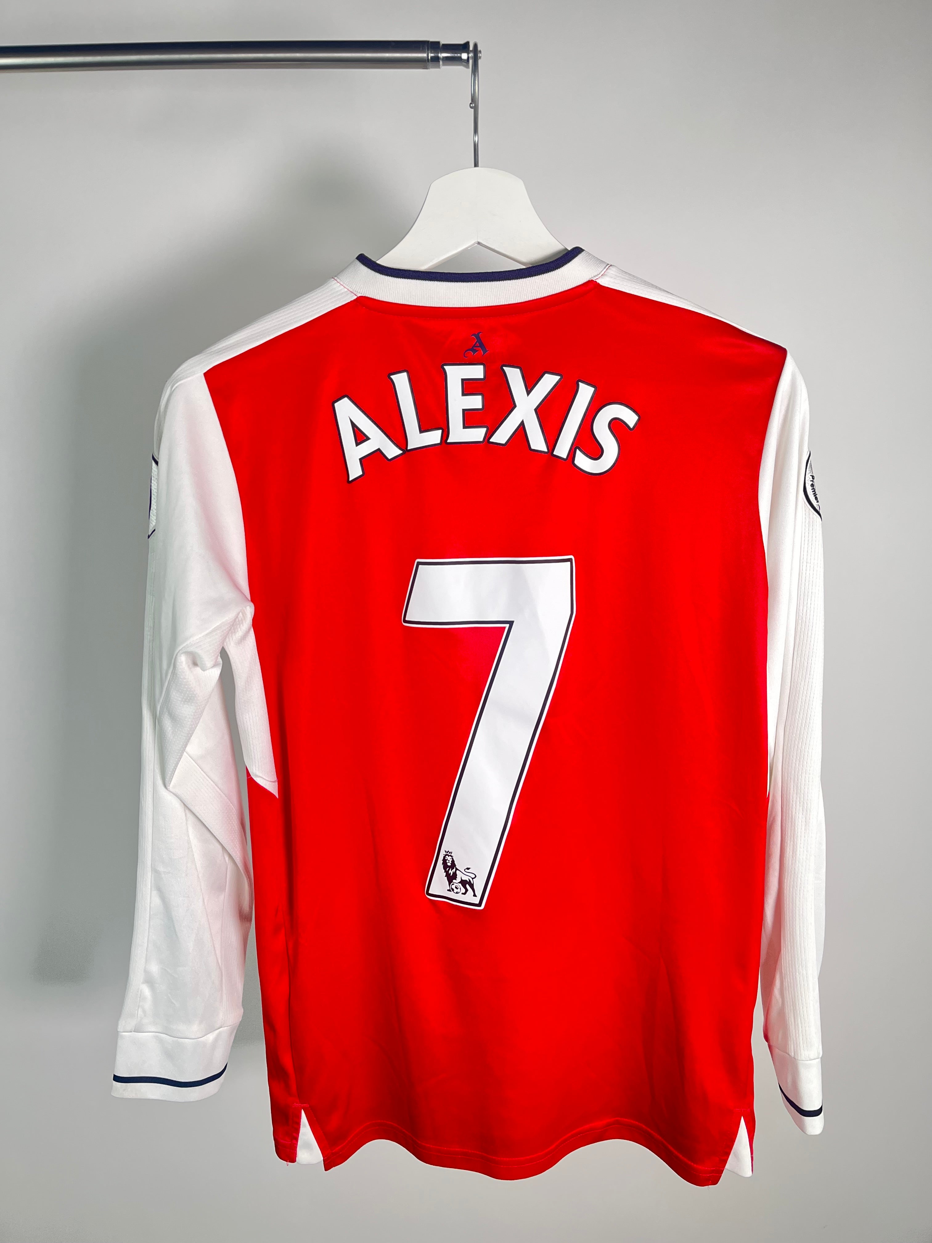 Jersey Arsenal Local 2016 2017 Manga Larga Alexis Sánchez (XL Niño)