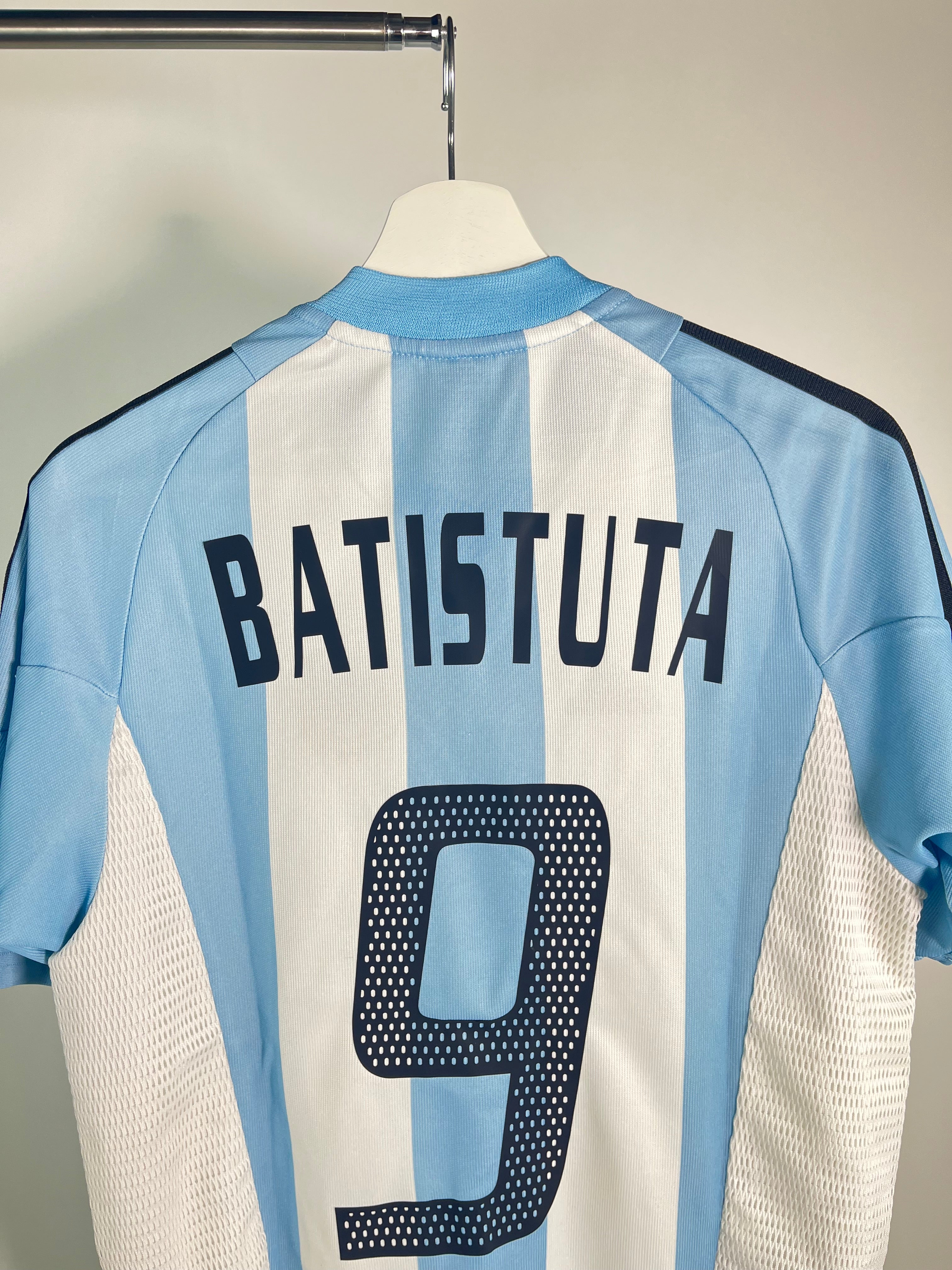 Jersey Argentina Local 2002 2004 *Mundial Corea Japón* Gabriel Batistuta (S)