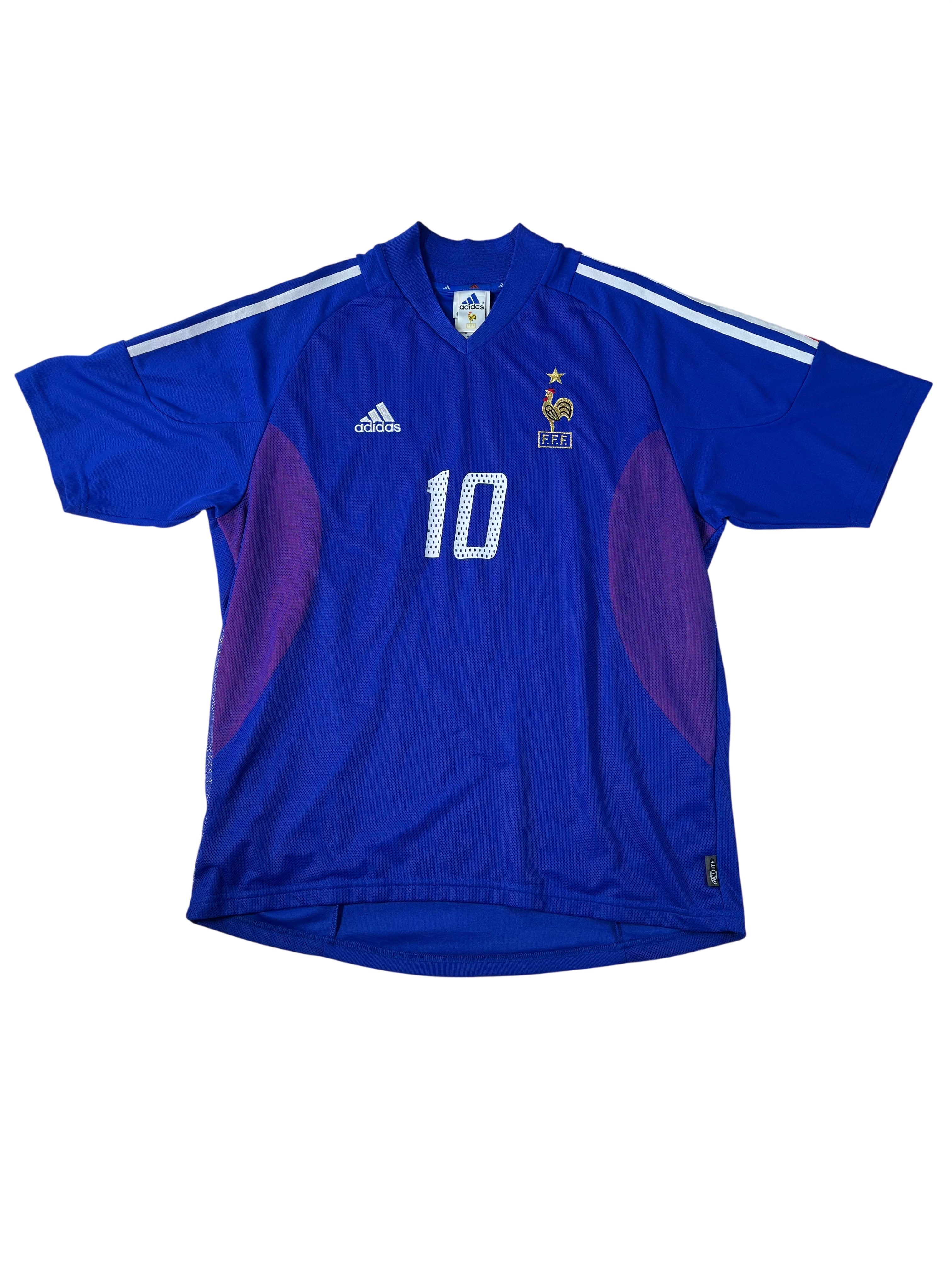 Jersey Francia Local 2002 2004 Zinedine Zidane (L)