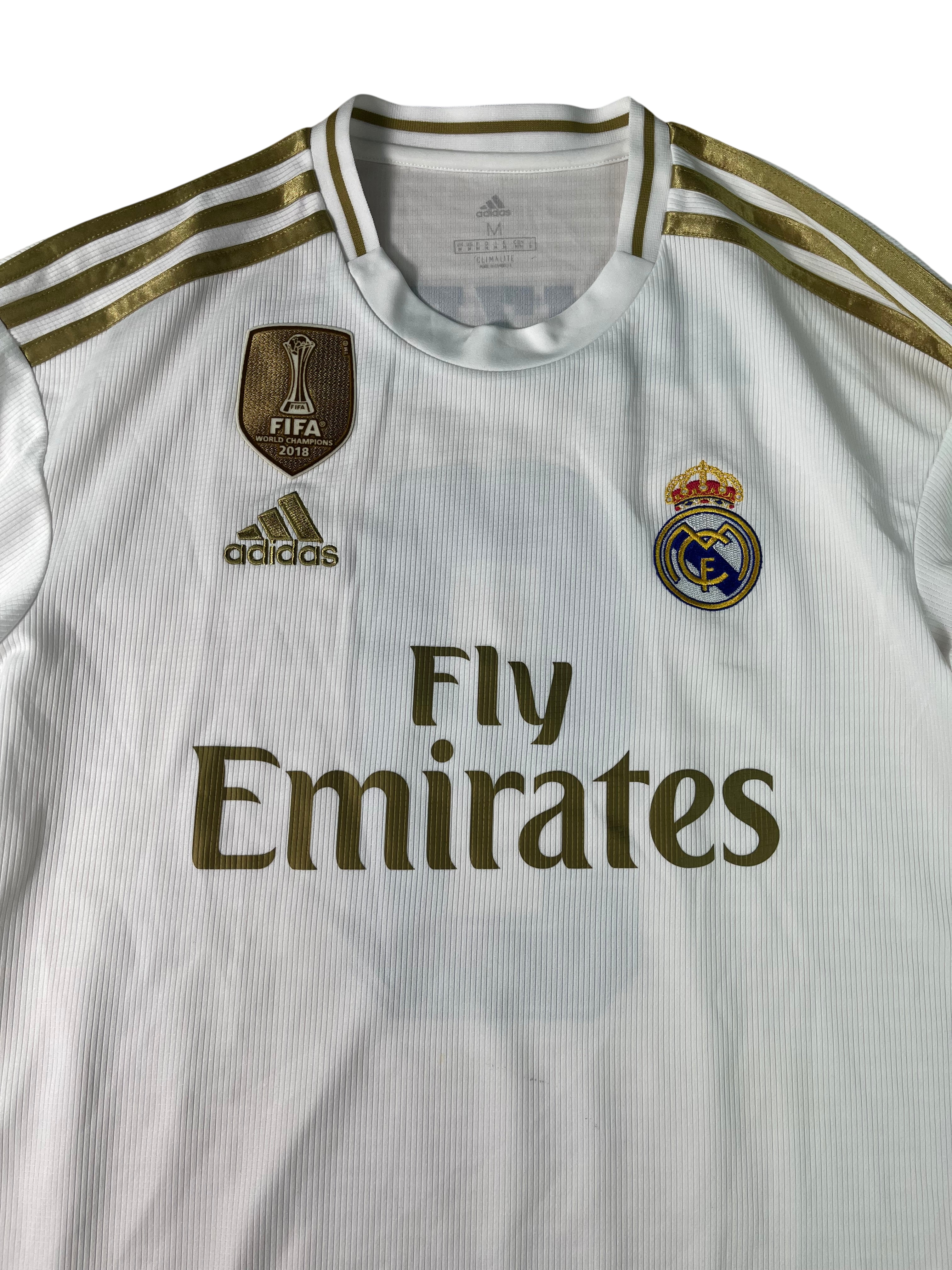 Jersey Real Madrid Local *Champions League* 2019 2020 Manga Larga Karim Benzema (M)