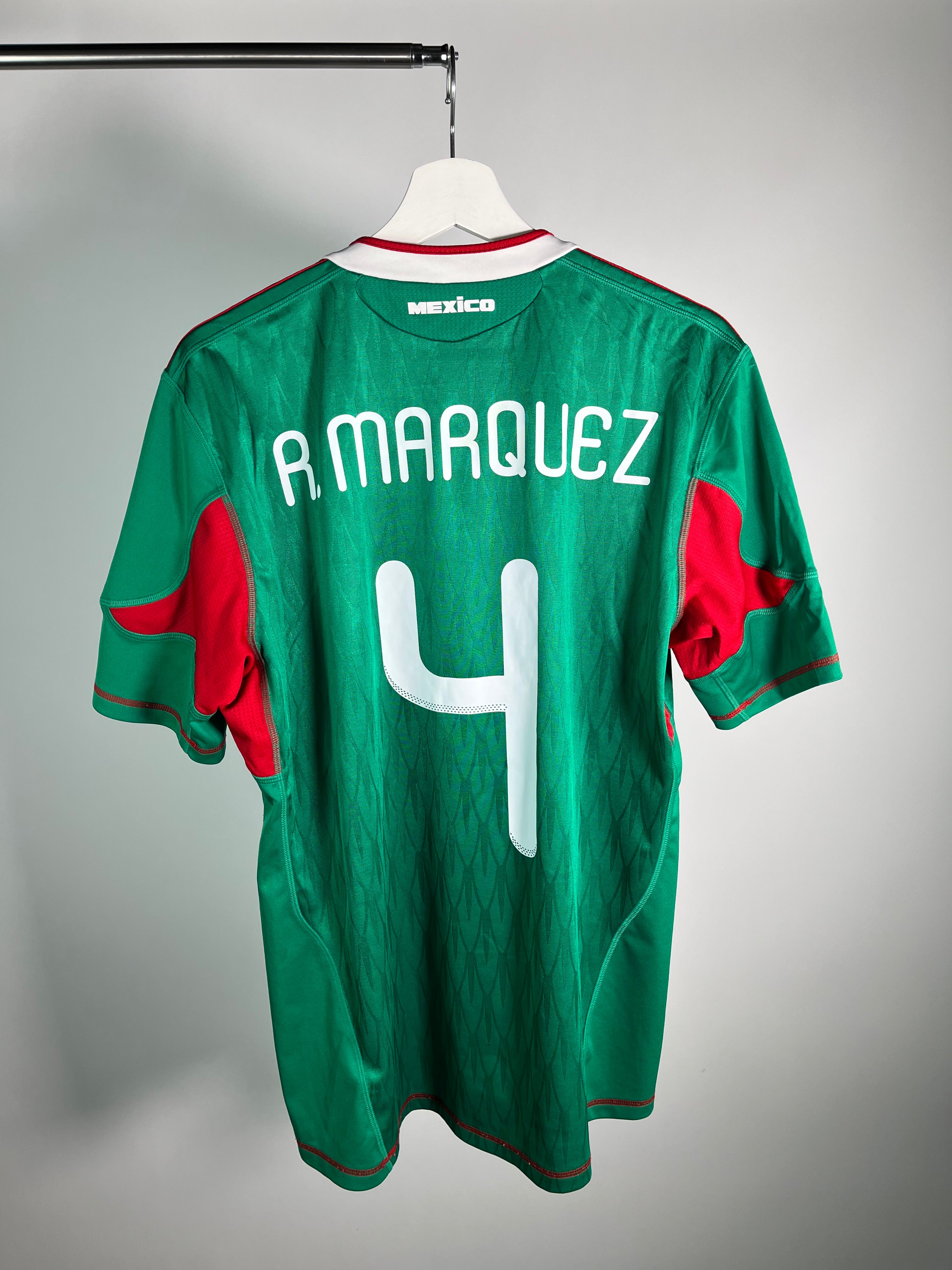 Jersey México Local 2010 2011 *Match Detail vs Francia* Rafael Márquez (M)