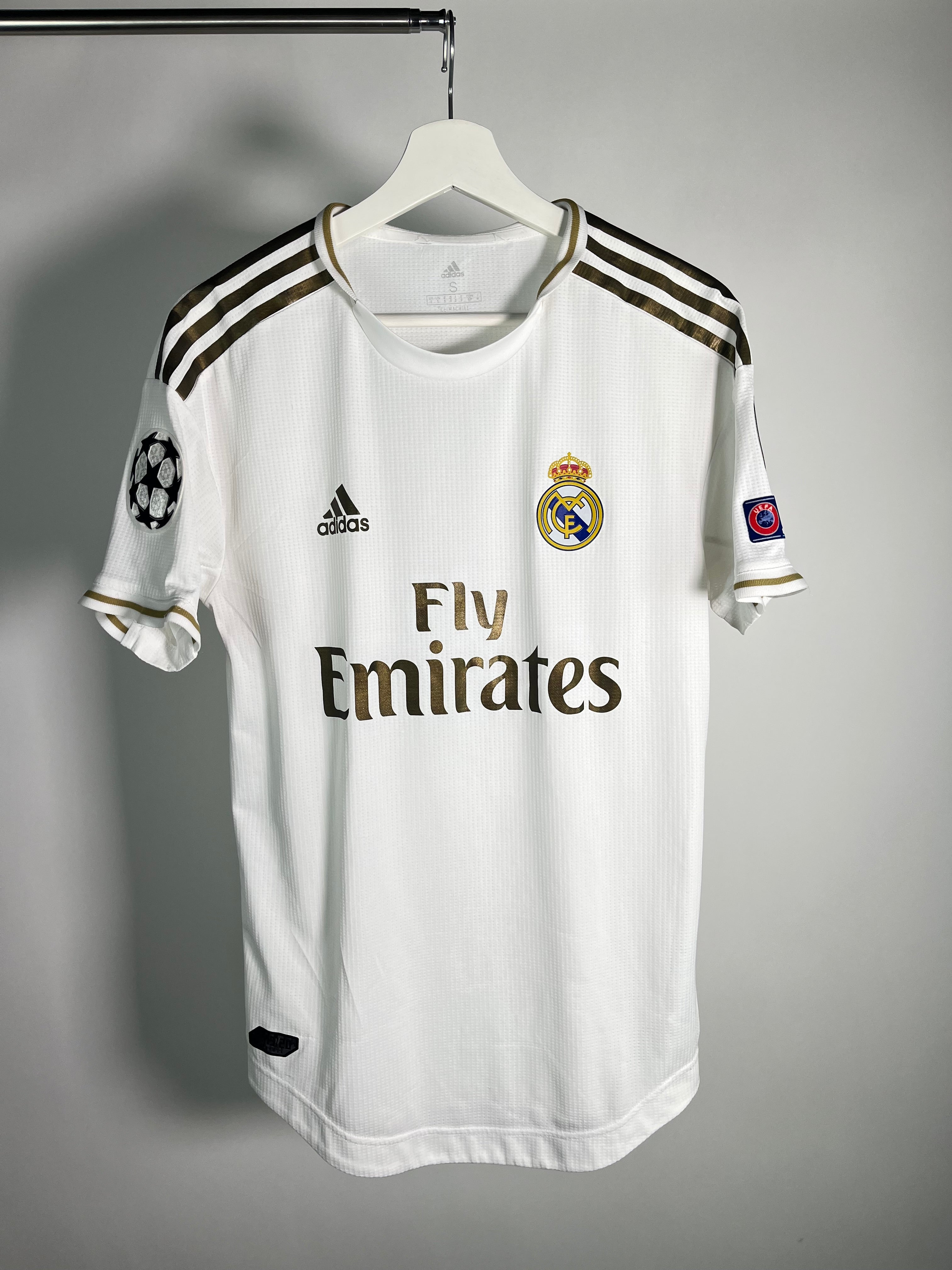 Jersey Real Madrid Local 2019 2020 Versión Jugador (S)