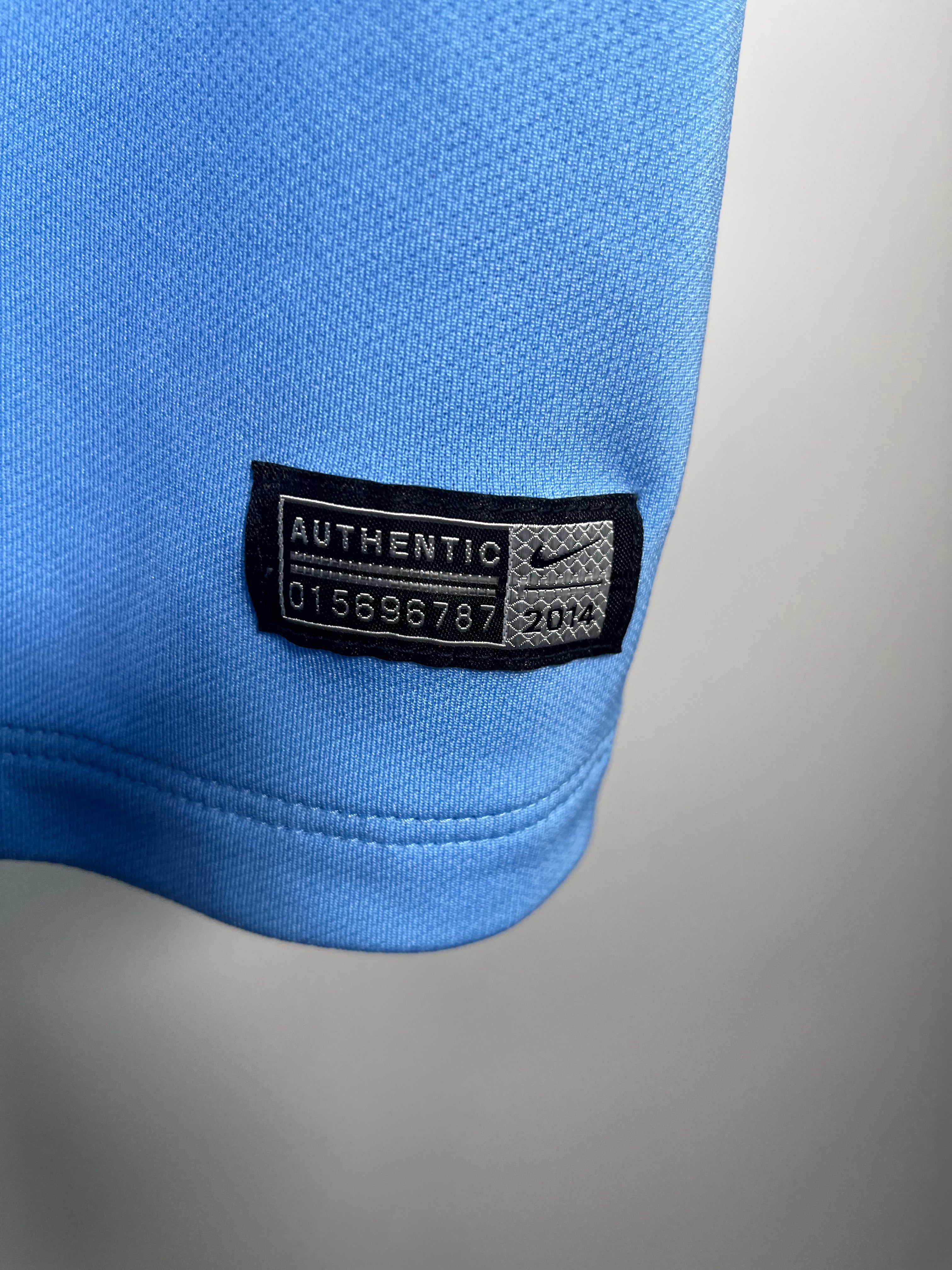 Jersey Manchester City Local 2014 2015 Sergio Kun Aguero (XL)