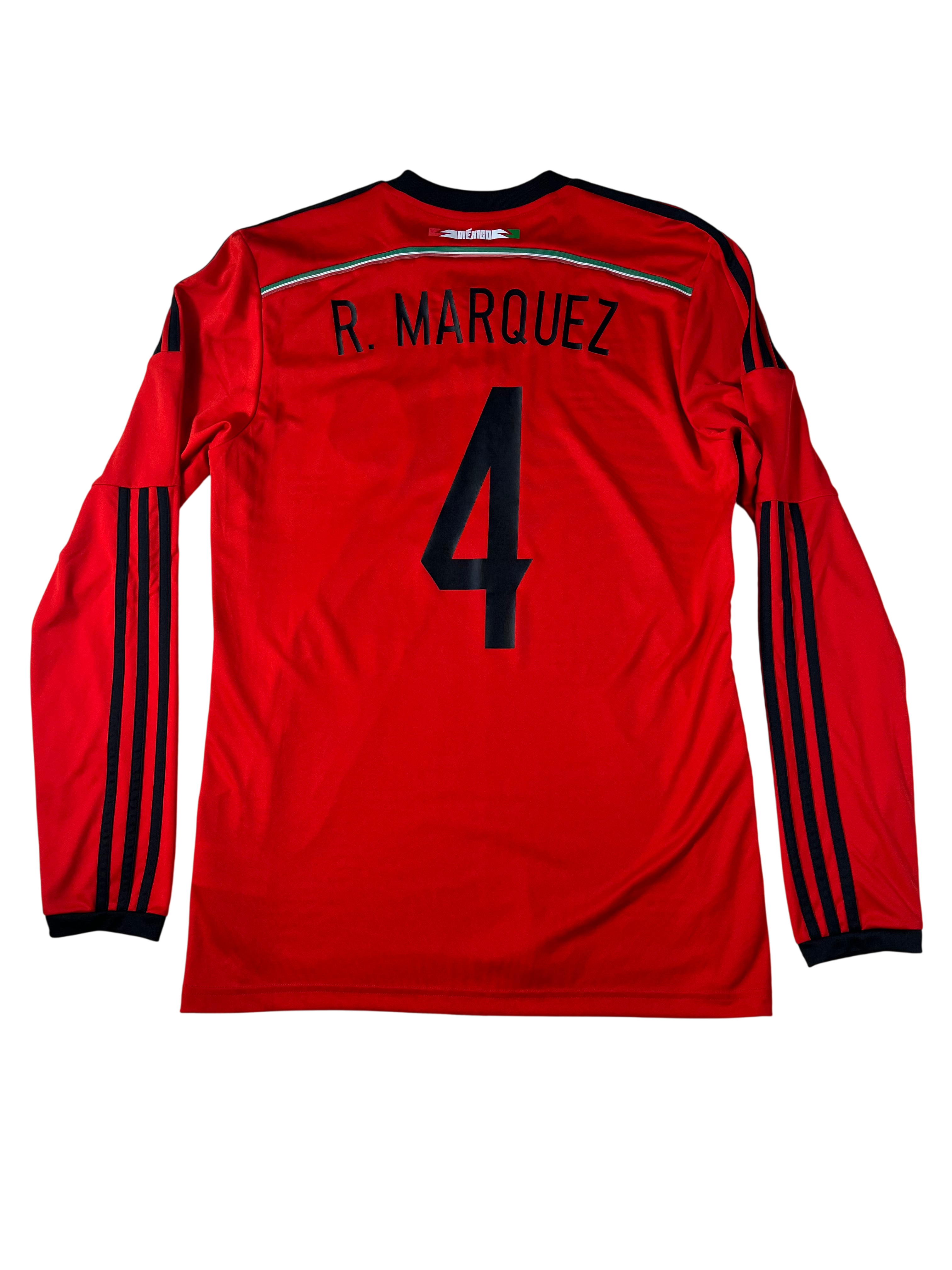 Jersey México Visita 2014 2015 Manga Larga Rafael Márquez (M)