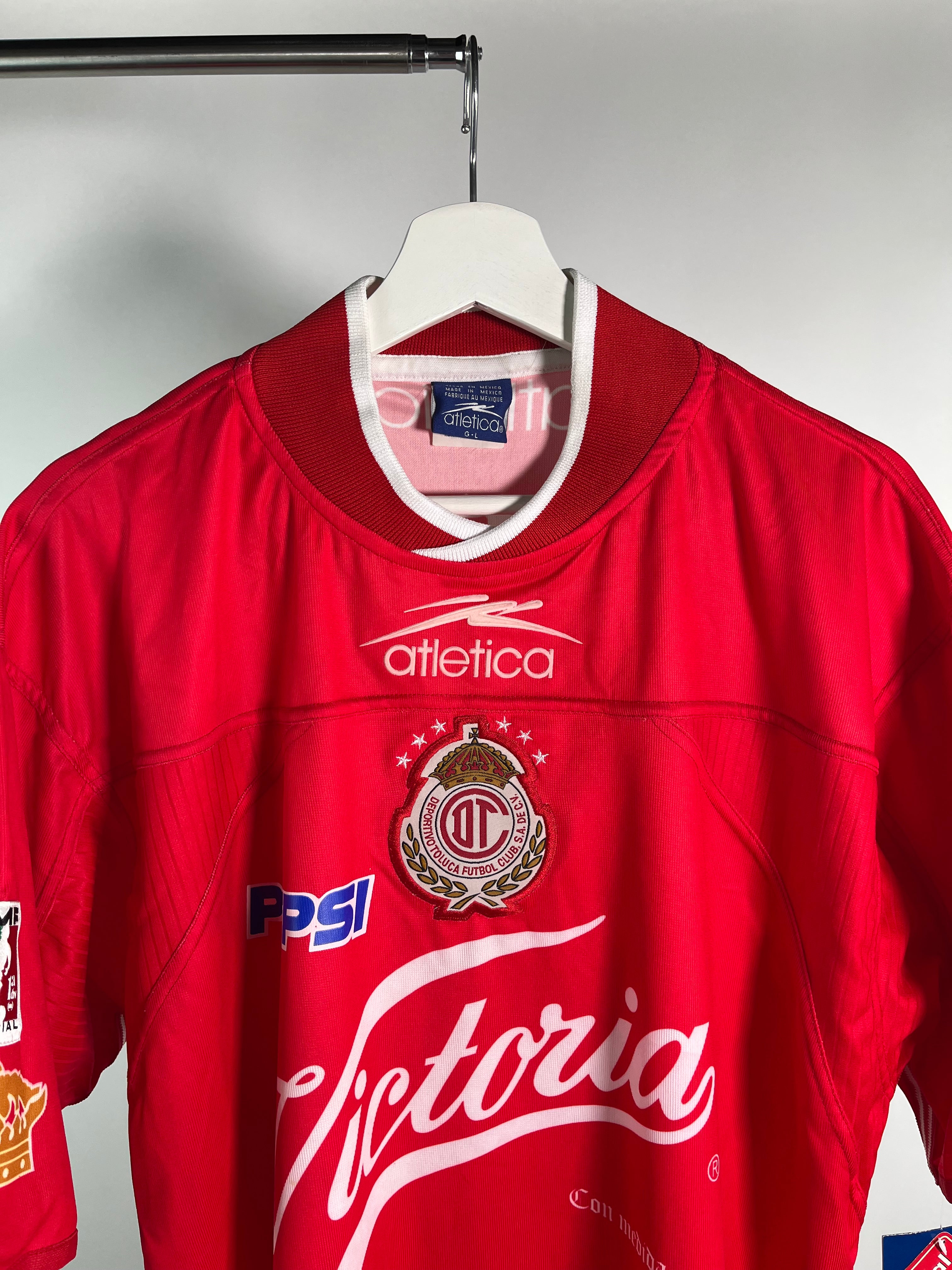 Jersey Toluca Local 2000 2001 *C/Etiquetas* (L)